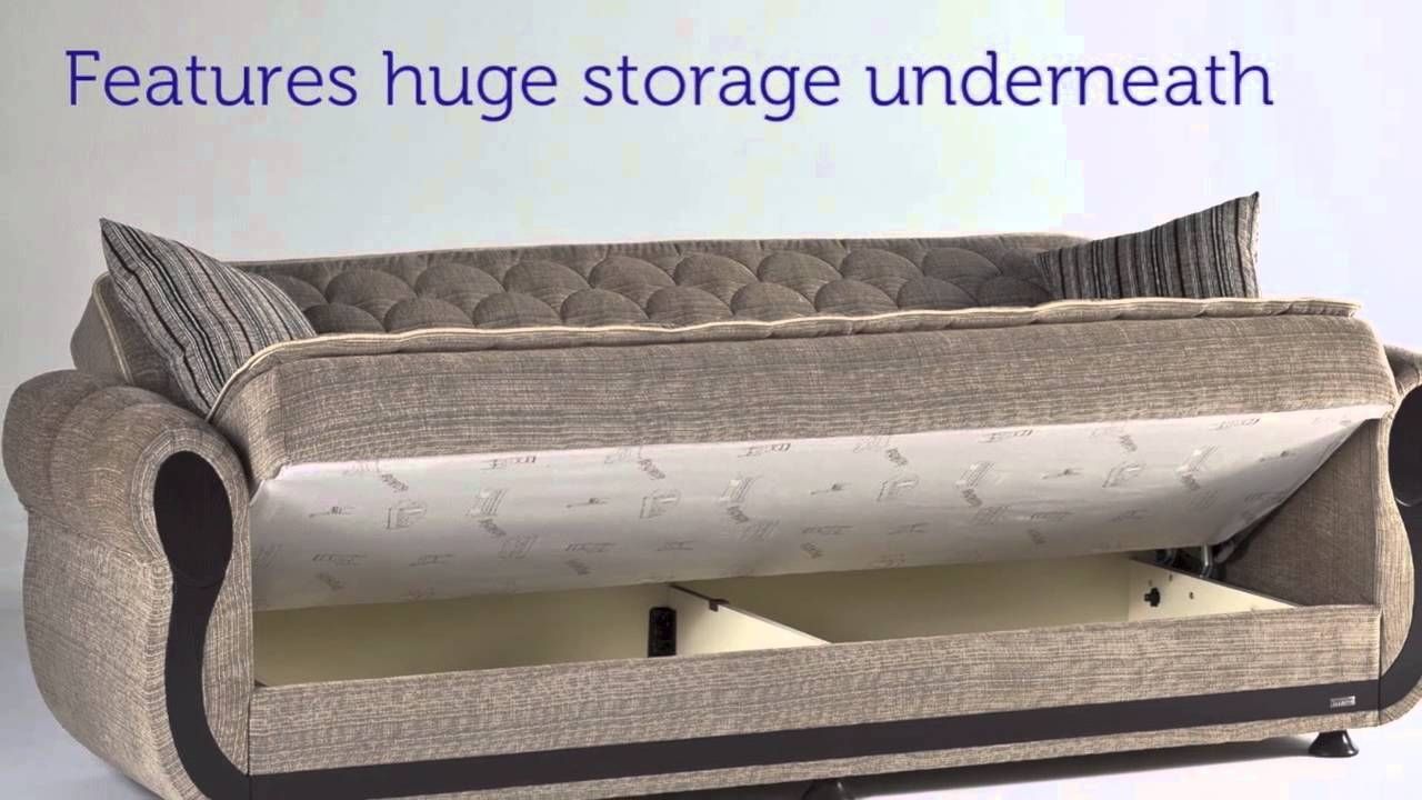 Sofa Bed With Storage Underneath. Creative Under Bed Storage Idea Pertaining To Sofa Beds With Storage Underneath (Photo 7 of 15)