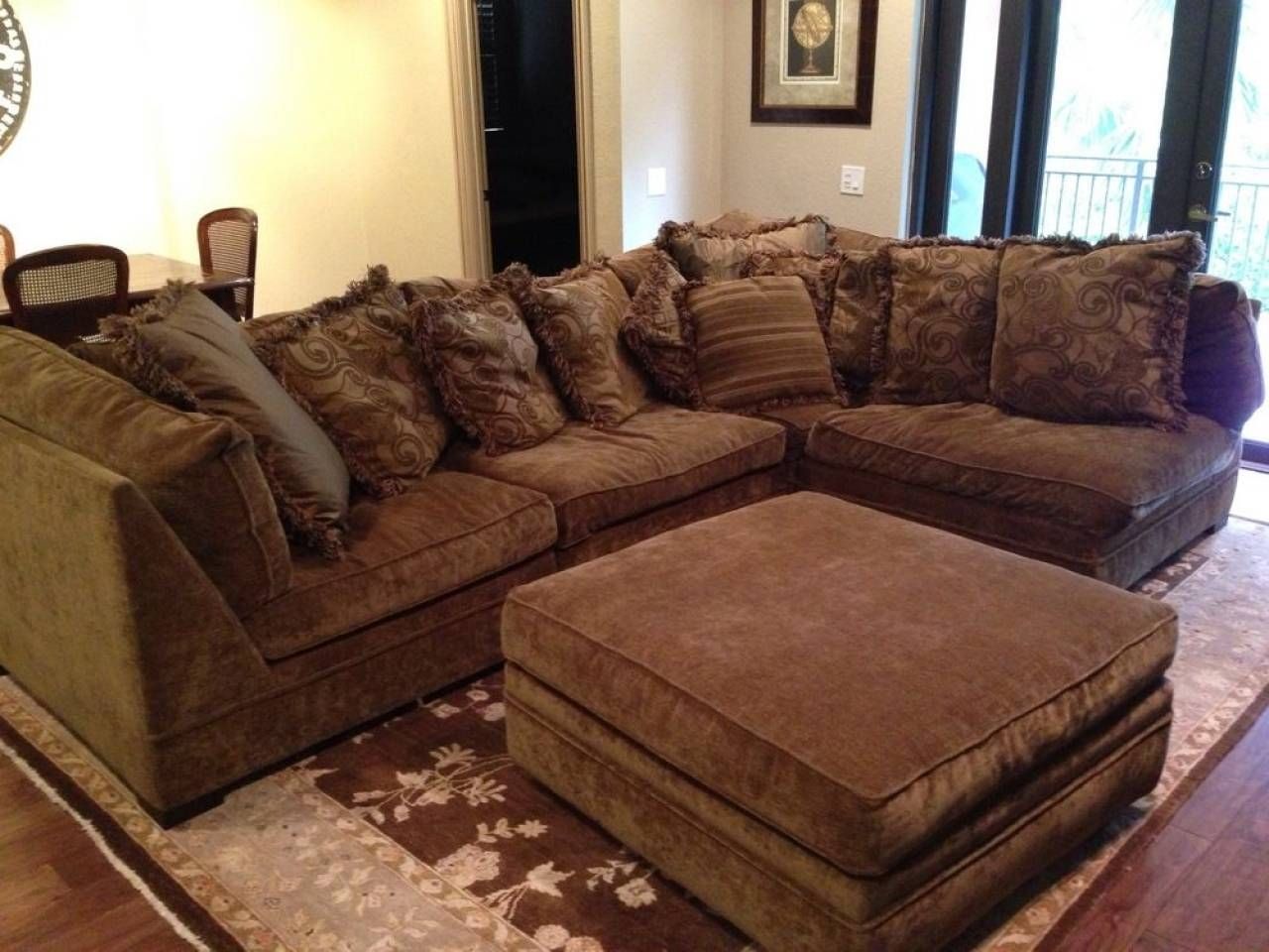 Sofas Center : Down Sectional Sofa Hereo Specializing In Leather Within Goose Down Sectional Sofas (Photo 13 of 15)