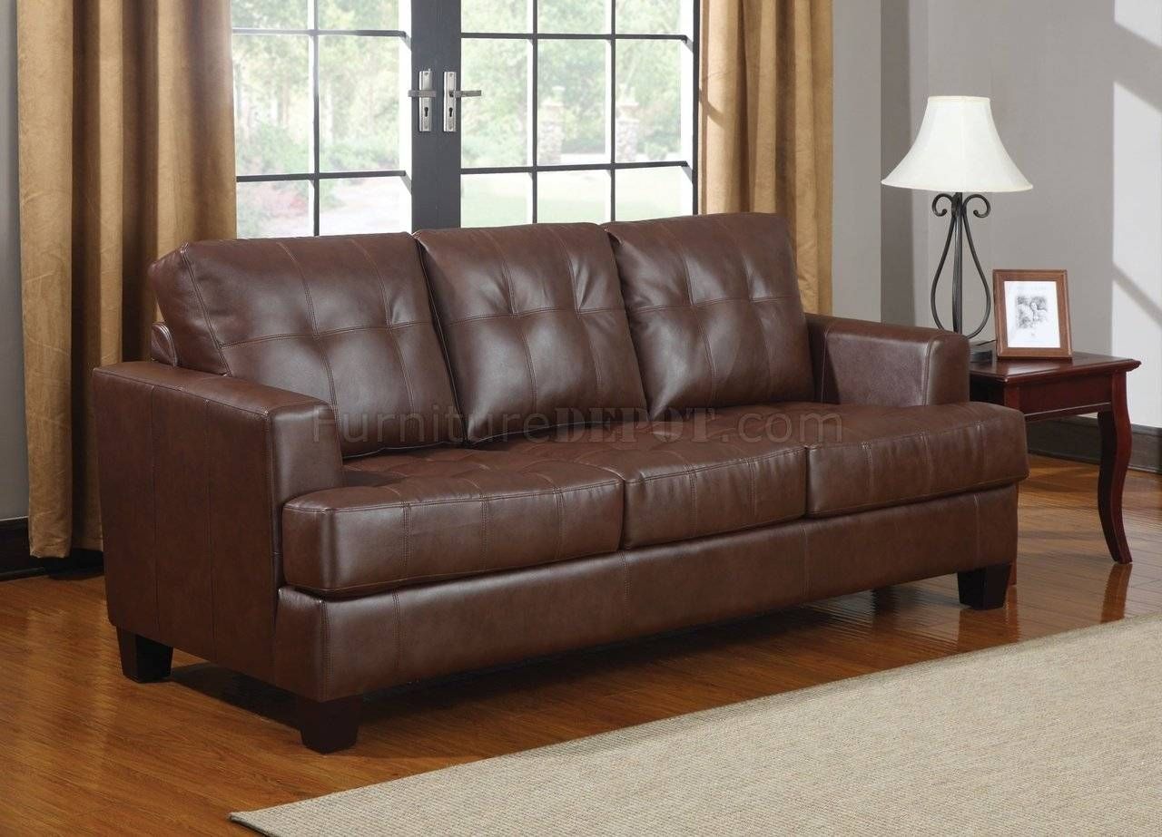 Sofas Center : Image 1280x857 Samuel Bonded Leather Sofa Loveseat In Bonded Leather Sofas (View 3 of 15)