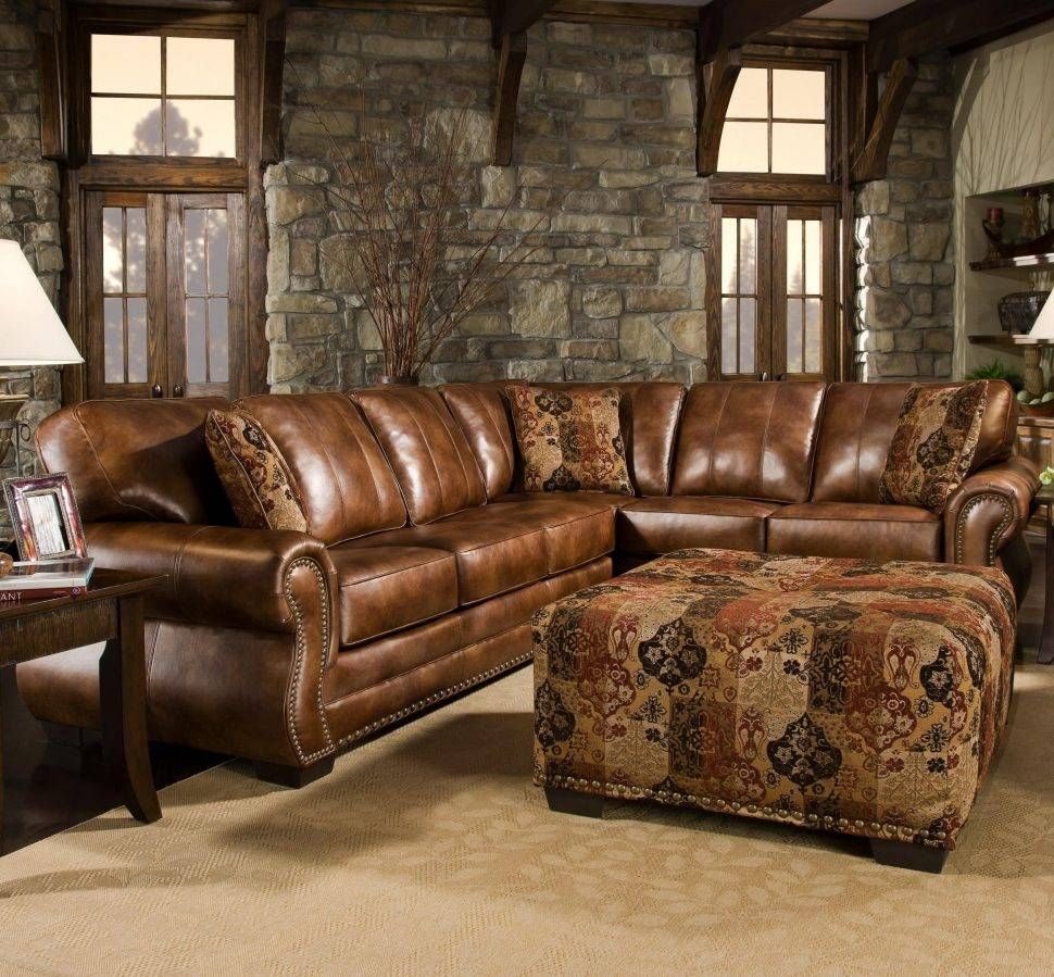 Sofas Center : Large Rustic Leather Sectional Sofas Sofa Oversized In Rustic Sectional Sofas (View 10 of 15)