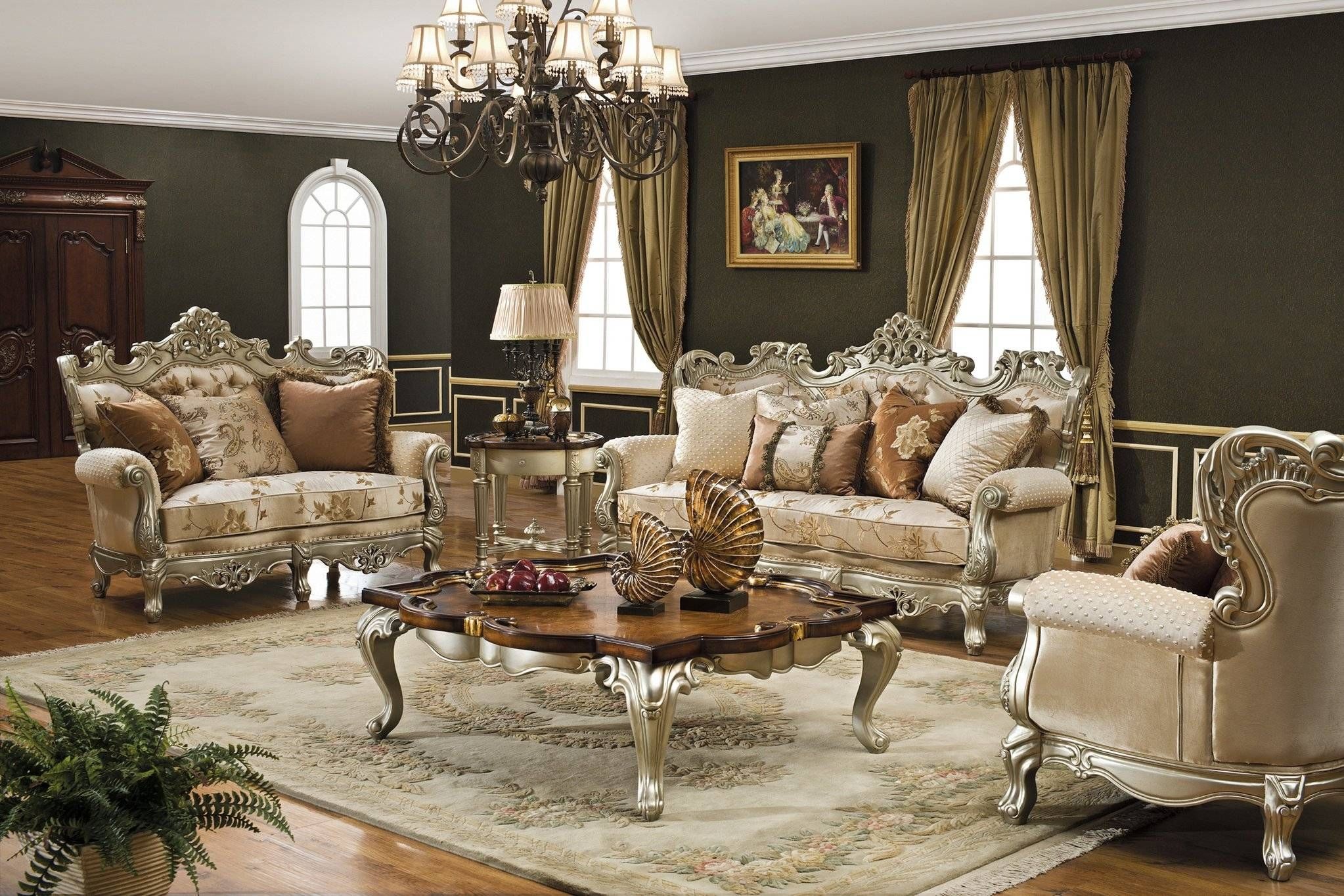 Sofas Center : Traditional Elegant Sofa Setstraditional Sets Set Inside Elegant Sofas And Chairs (View 8 of 15)