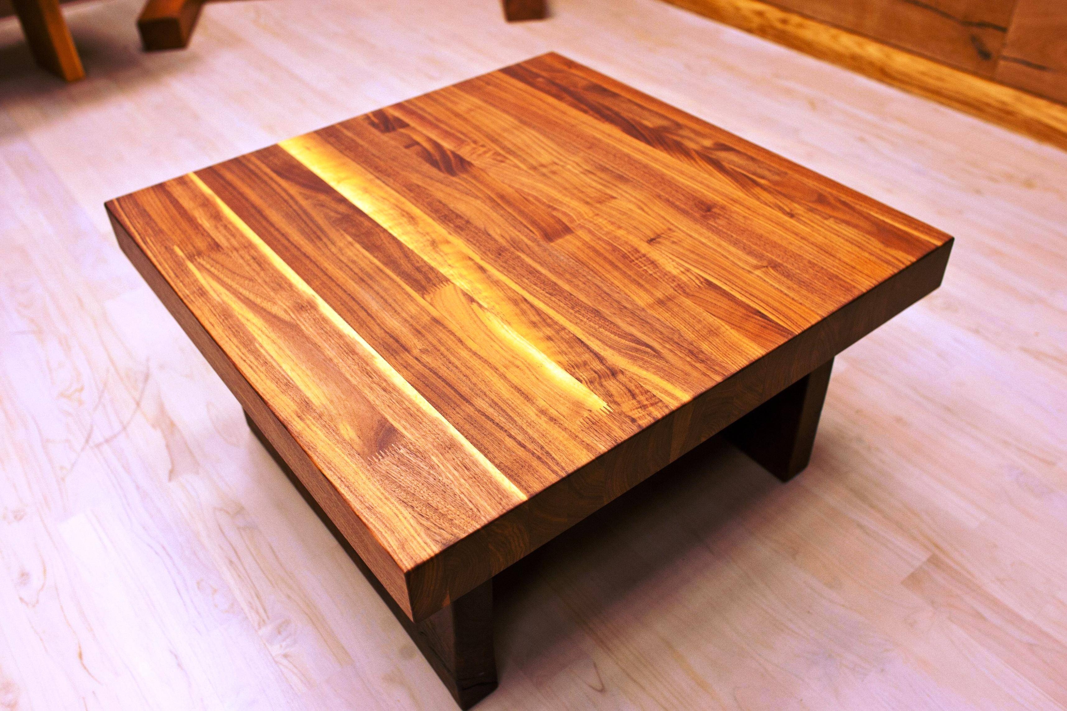 Featured Photo of 15 The Best Large Solid Wood Coffee Tables