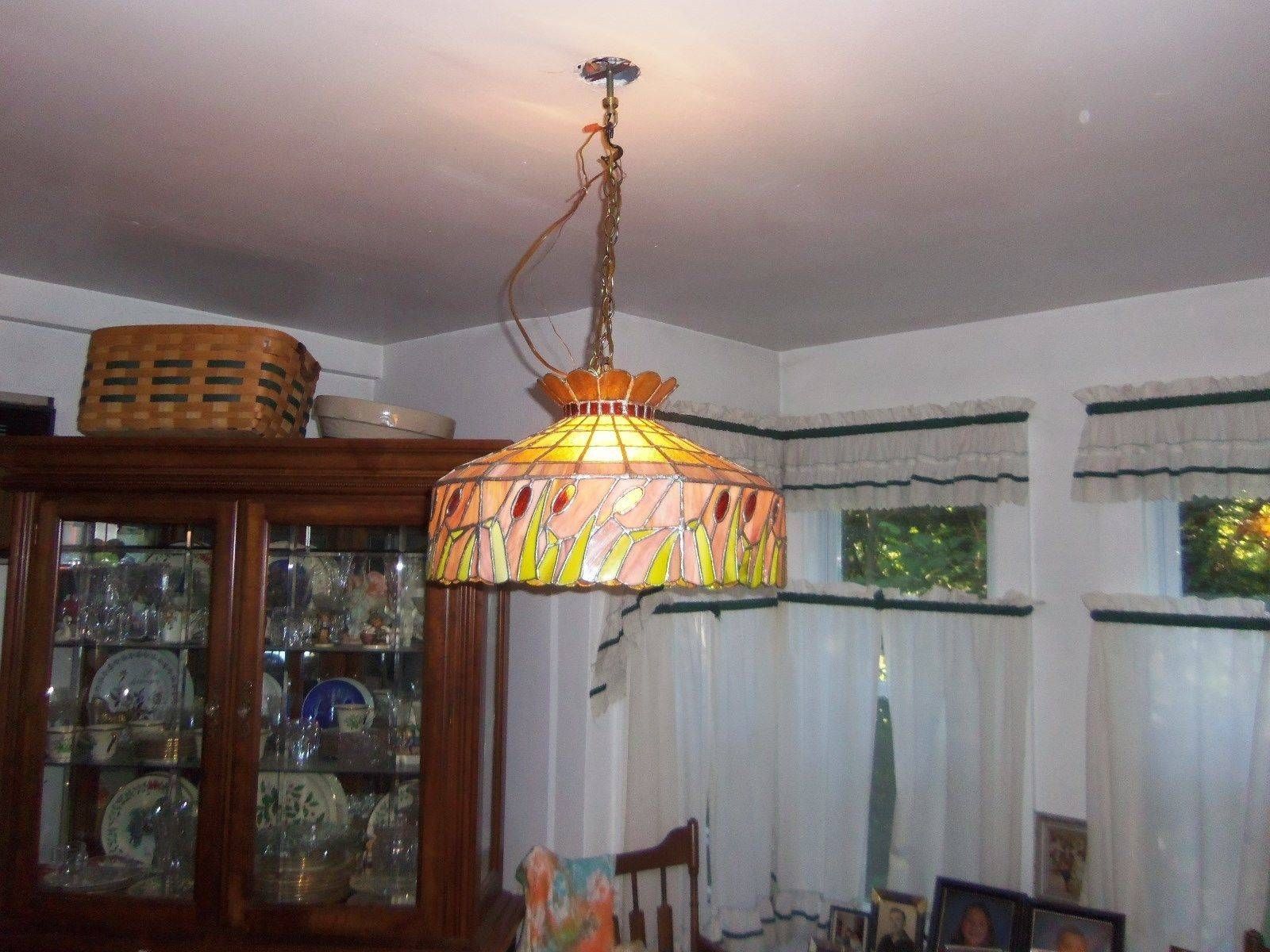 Stained Glass Light Fixtures Dining Room – Alliancemv Within Diy Stained Glass Pendant Lights (View 12 of 15)