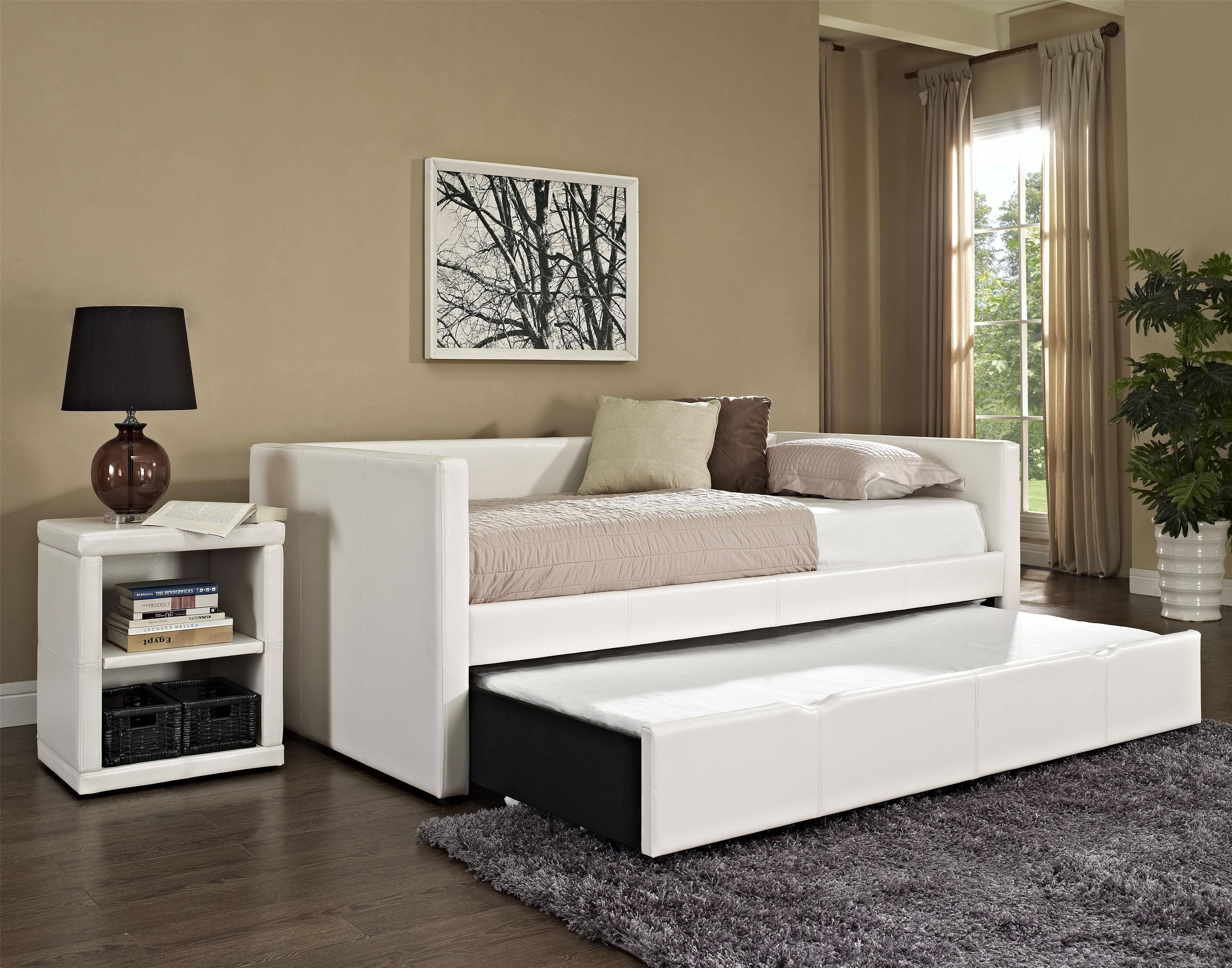 Standard Furniture Lindsey Twin Upholstered Daybed With Trundle Throughout Sofas Daybed With Trundle (Photo 13 of 15)