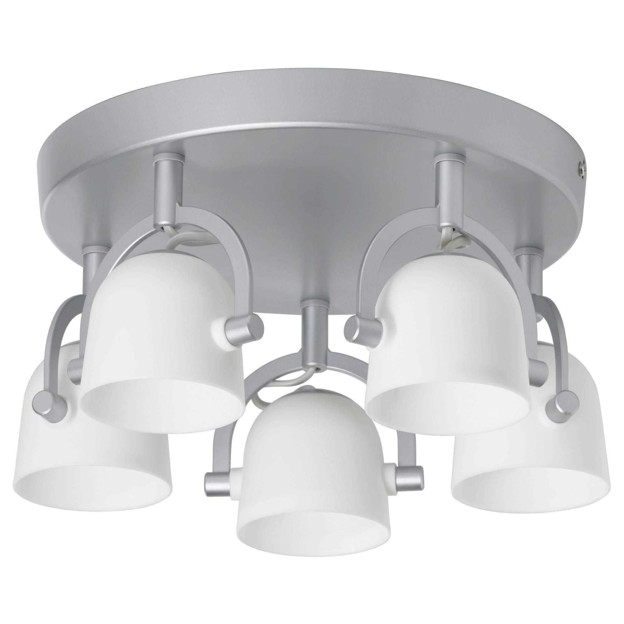 Svirvel Ceiling Light With 5 Spotlights – Ikea Inside Ikea Recessed Lights (View 4 of 15)