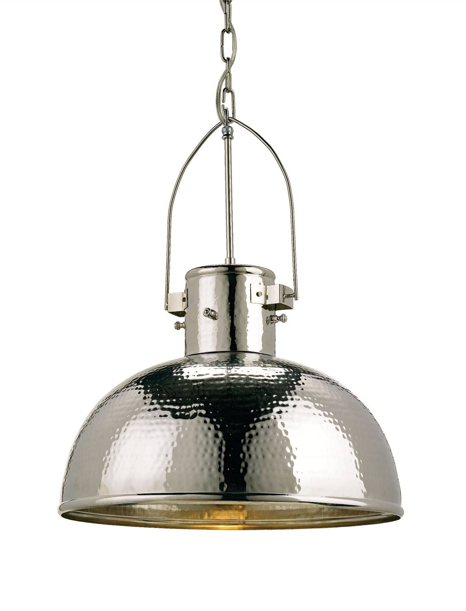 Syllabus Pendant Light | Currey And Company With Hammered Metal Pendants (Photo 2 of 15)