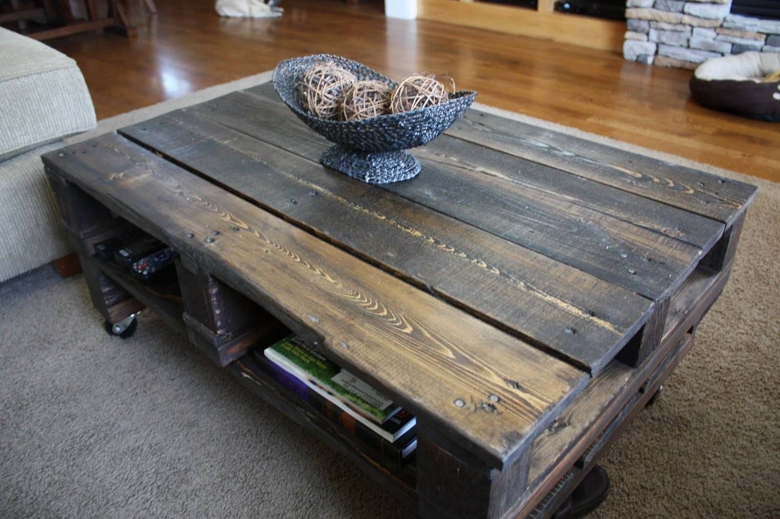 Table : Rustic Coffee Table Plans Style Large Rustic Coffee Table With Large Rustic Coffee Tables (Photo 12 of 15)