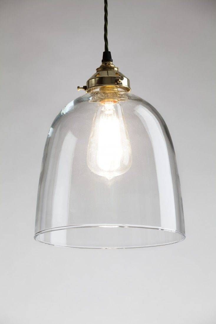 The 25+ Best Glass Pendant Light Ideas On Pinterest | Kitchen Throughout Glass Bell Shaped Pendant Light (View 1 of 15)