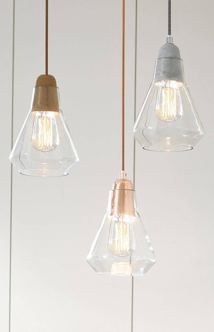 The 25+ Best Glass Pendant Light Ideas On Pinterest | Kitchen Throughout Recycled Glass Pendant Lights (View 9 of 15)