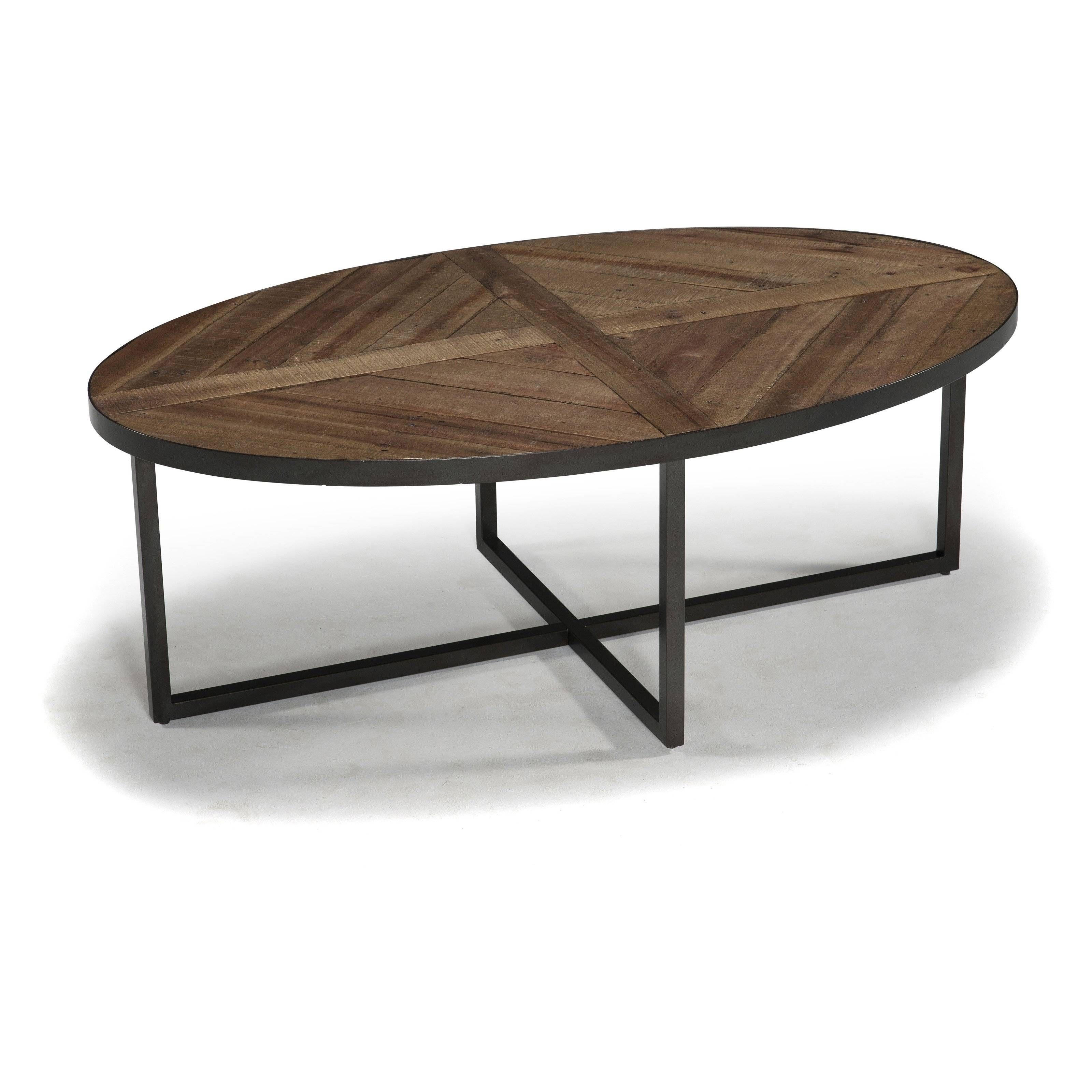 The Most Beautiful Oval Wood Coffee Table | Coffe Table Galleryx Pertaining To Metal Oval Coffee Tables (View 8 of 15)