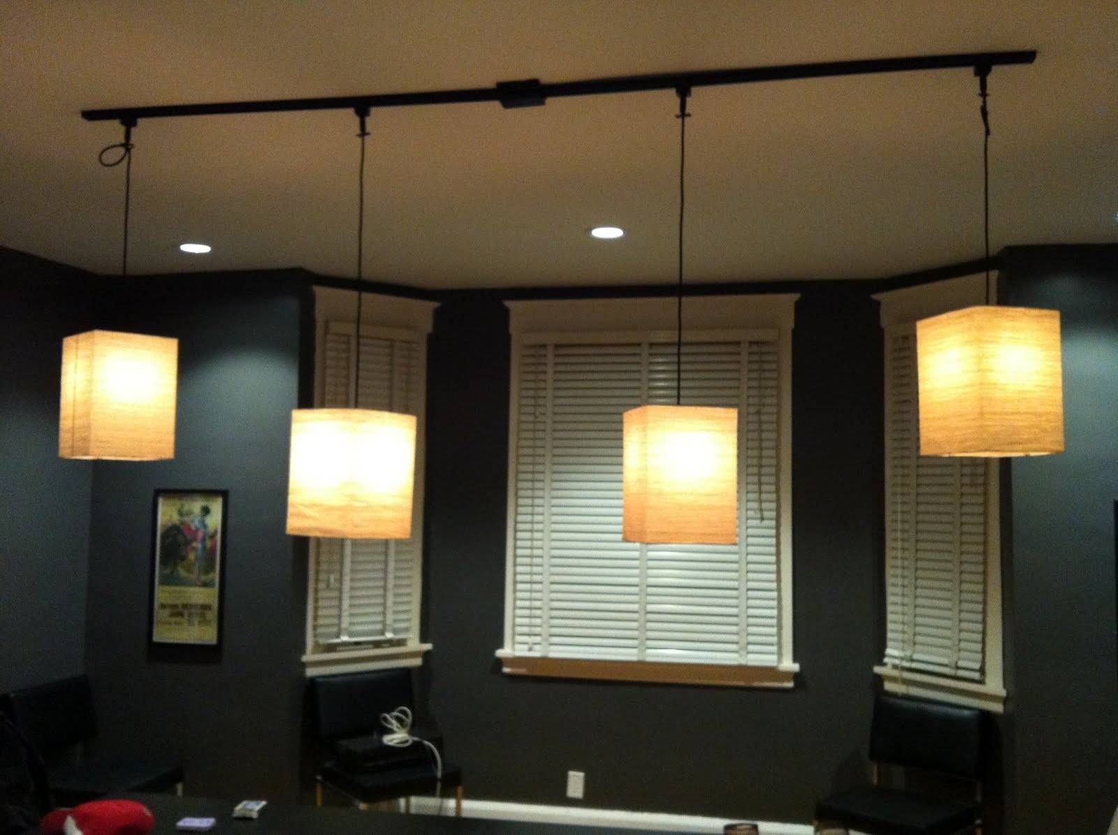 Track Lighting With Pendants | Homesfeed Regarding Lamps Plus Pendant Lights (View 9 of 15)