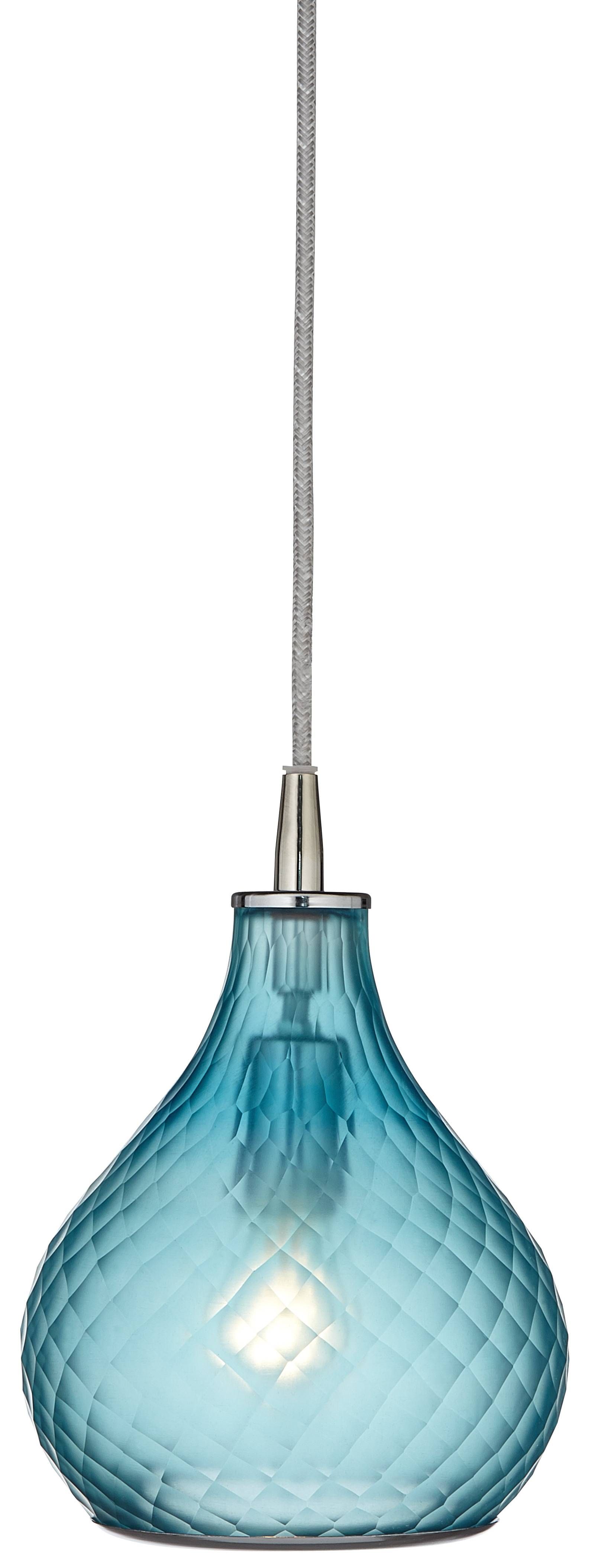 Trend Blue Mini Pendant Light 79 In Kitchen Pendant Lighting Over Regarding Aqua Glass Pendant Lights (View 3 of 15)