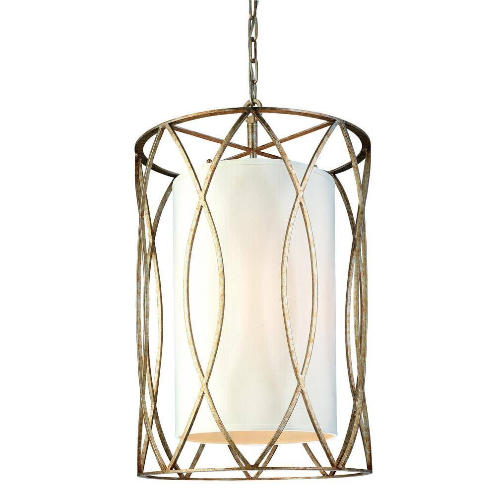 Troy Lighting Sausalito 4 Light Silver Gold Pendant F1284sg – The Throughout Troy Lighting Sausalito Pendants (View 3 of 15)