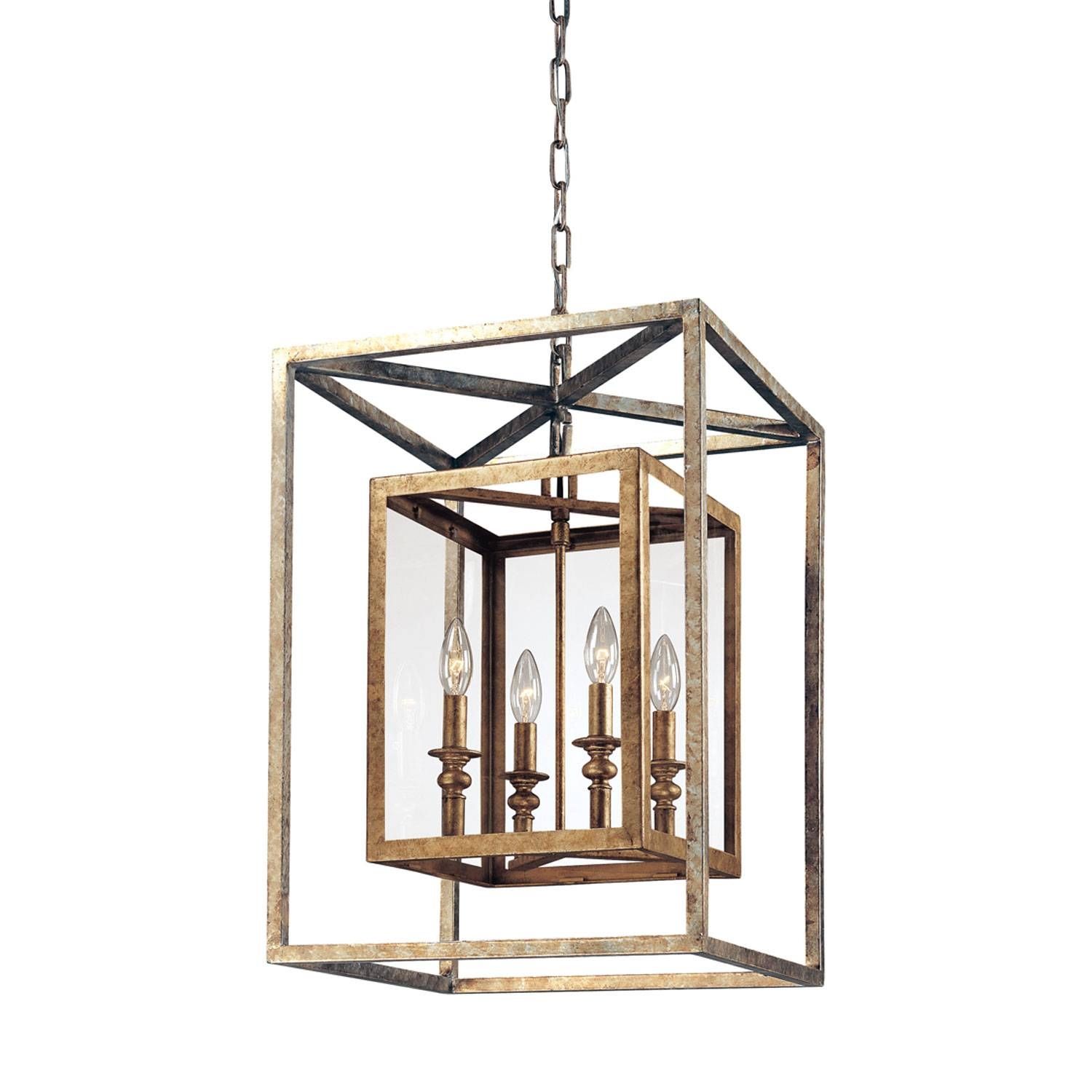 Troy Morgan Four Light Lantern Pendant On Sale Throughout Entryway Pendant Lights (View 13 of 15)