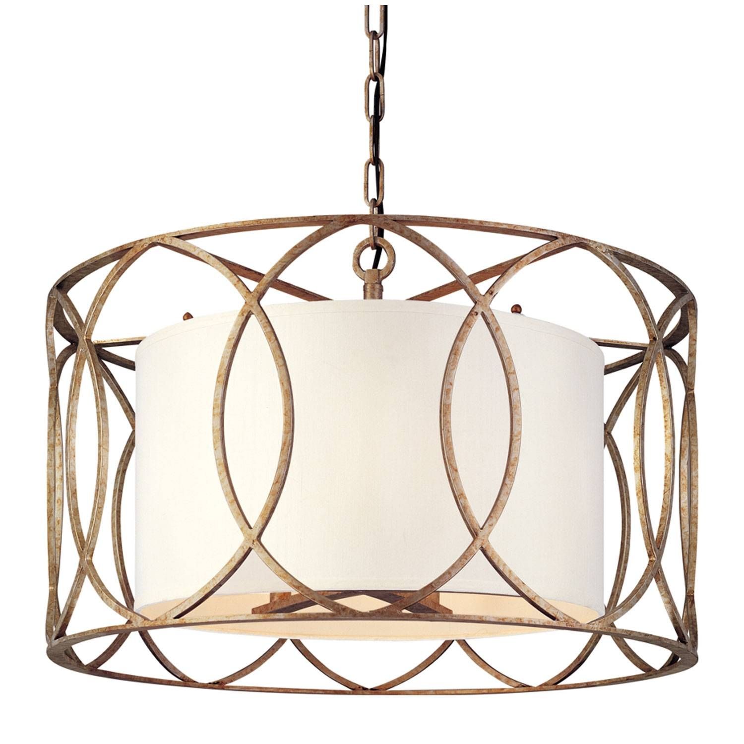 Troy Sausalito Five Light Drum Pendant On Sale Intended For Troy Lighting Sausalito Pendants (View 2 of 15)