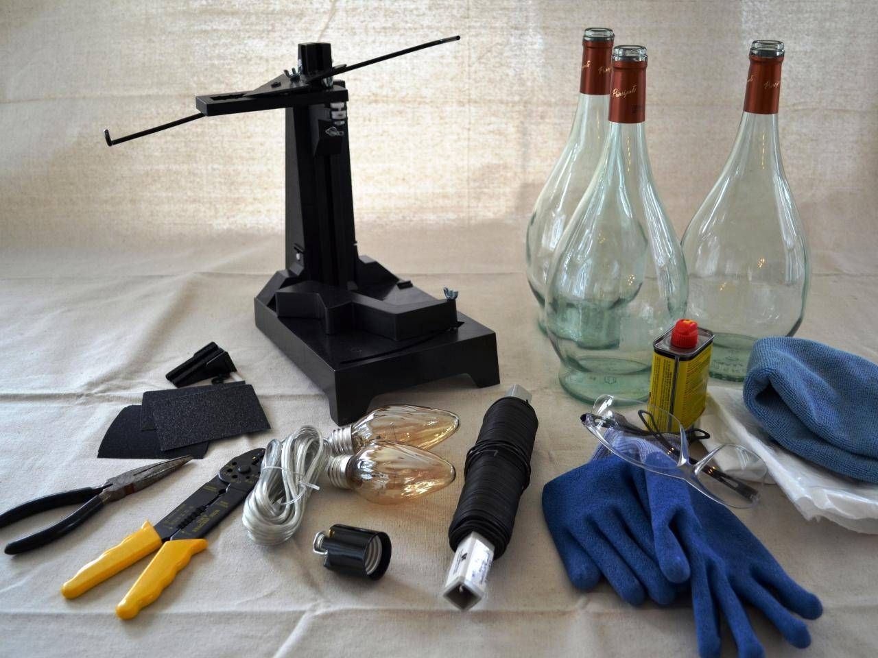 Upcycle Wine Bottle Into Pendant Light Fixtures | How Tos | Diy With Wine Bottle Pendant Light Kits (Photo 11 of 15)