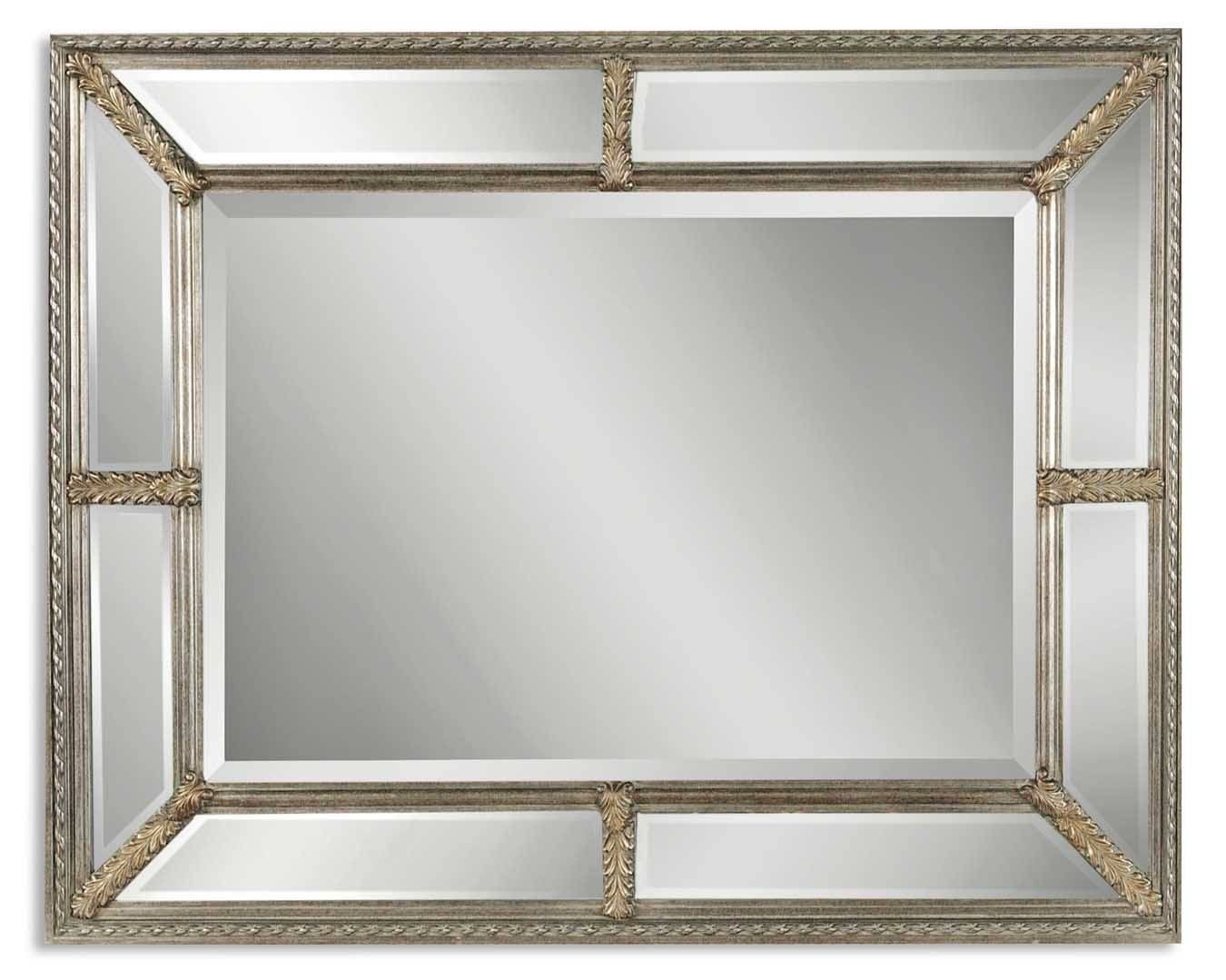 Uttermost Lucinda Antique Silver Mirror 14048 B With Antique Silver Mirrors (View 8 of 15)