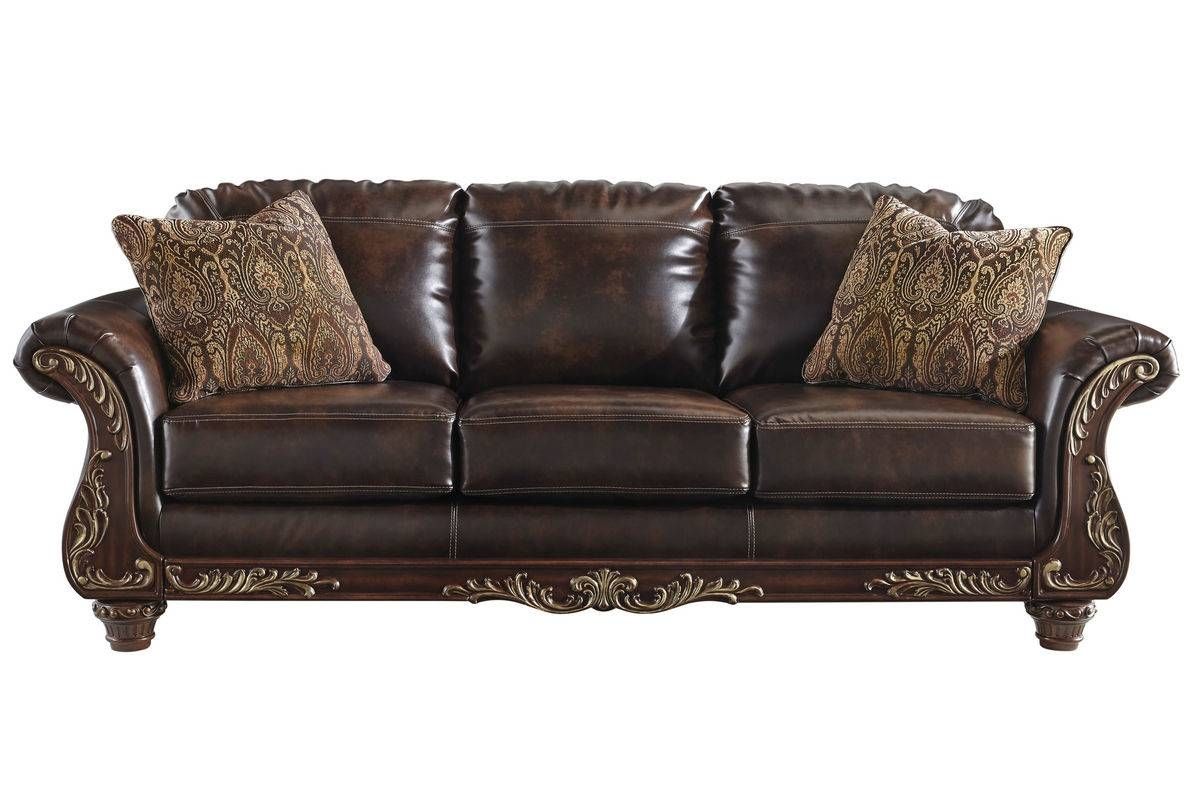 Vance Bonded Leather Sofa For Bonded Leather Sofas (View 12 of 15)