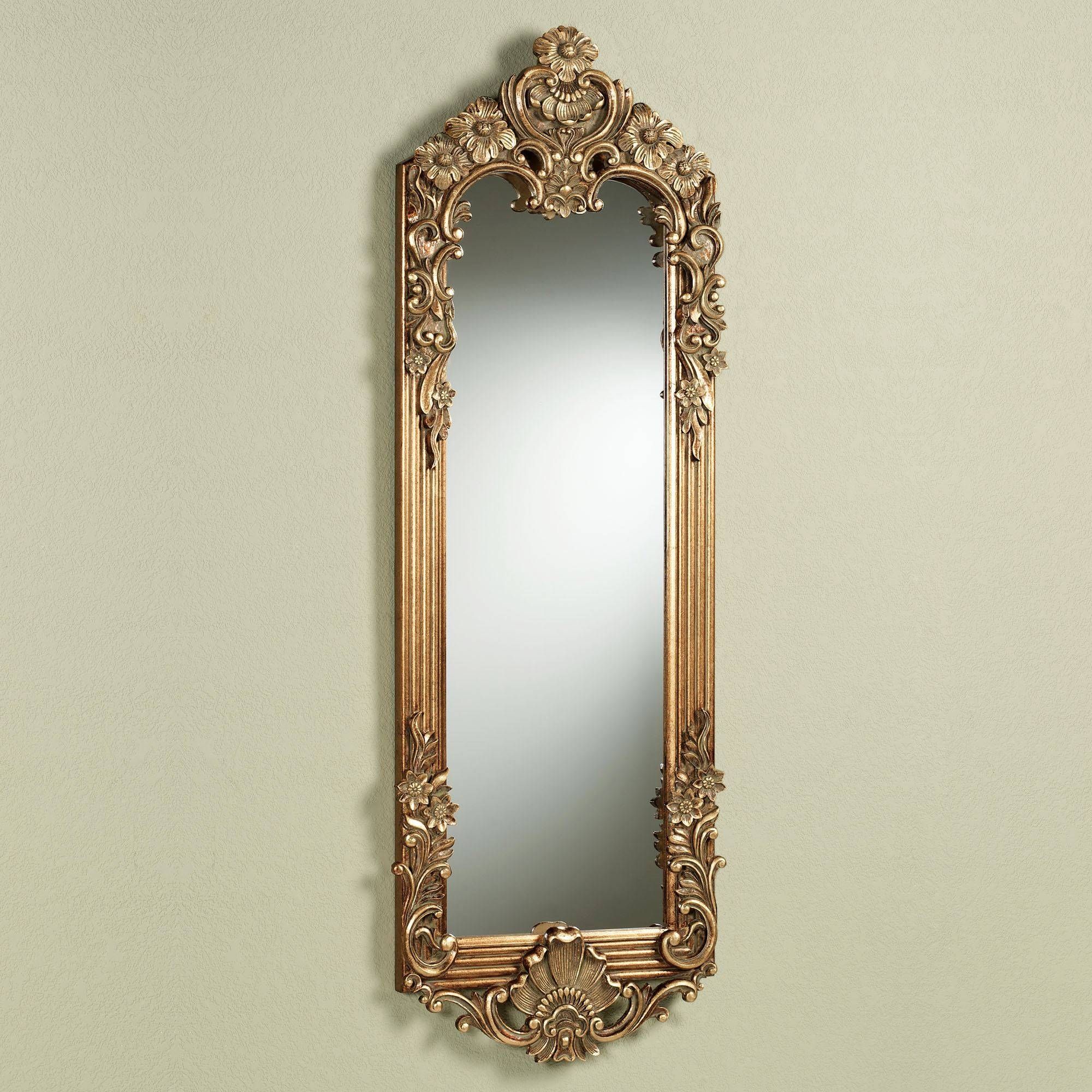 Wall Mirrors | Touch Of Class With Regard To Vintage Long Mirrors (Photo 13 of 15)