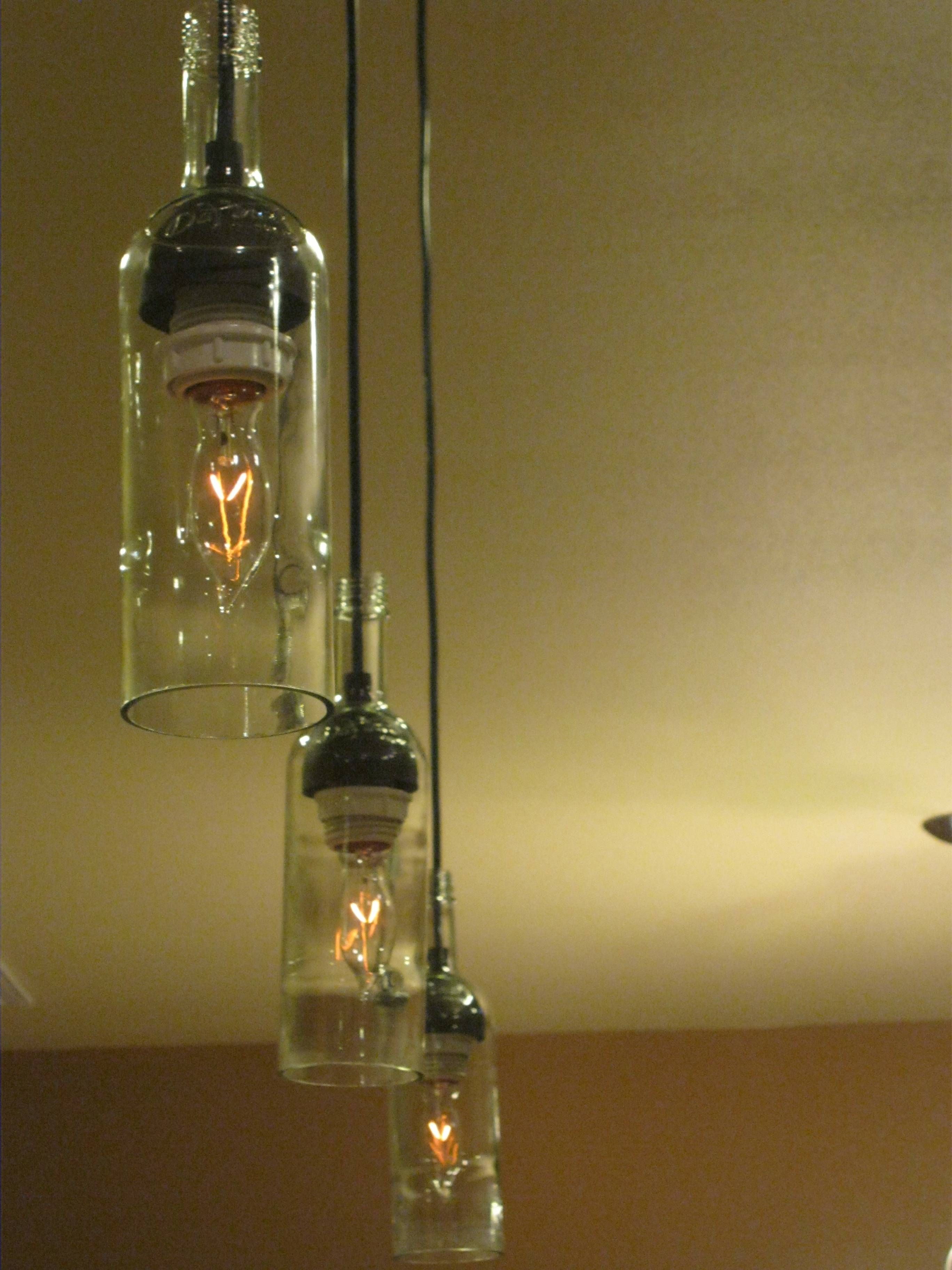 Walla Walla Wine Bottle Pendant Light | Boiled Down Money Goo For Wine Pendant Lights (Photo 1 of 15)