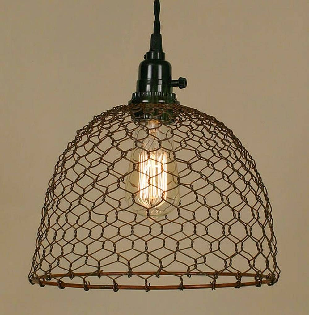 Wire Pendant Lights – Baby Exit For Primitive Pendant Lighting (View 11 of 15)
