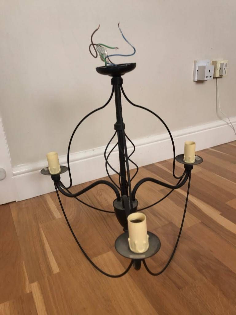 Wrought Iron Effect Light Fittings | In Worcester, Worcestershire Pertaining To Wrought Iron Lights Fittings (View 12 of 15)