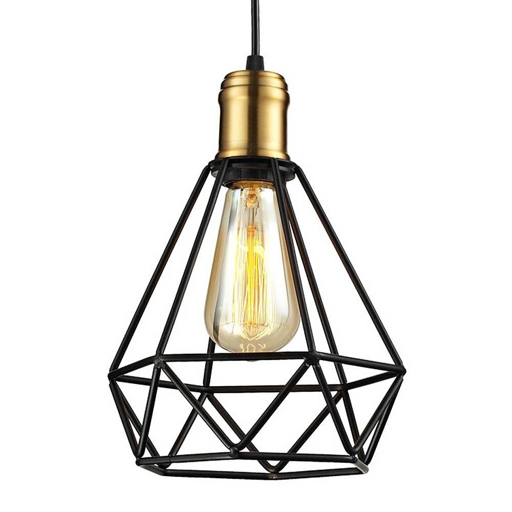 Wrought Iron Pendant Light – Baby Exit In Black Wrought Iron Pendant Lights (Photo 7 of 15)