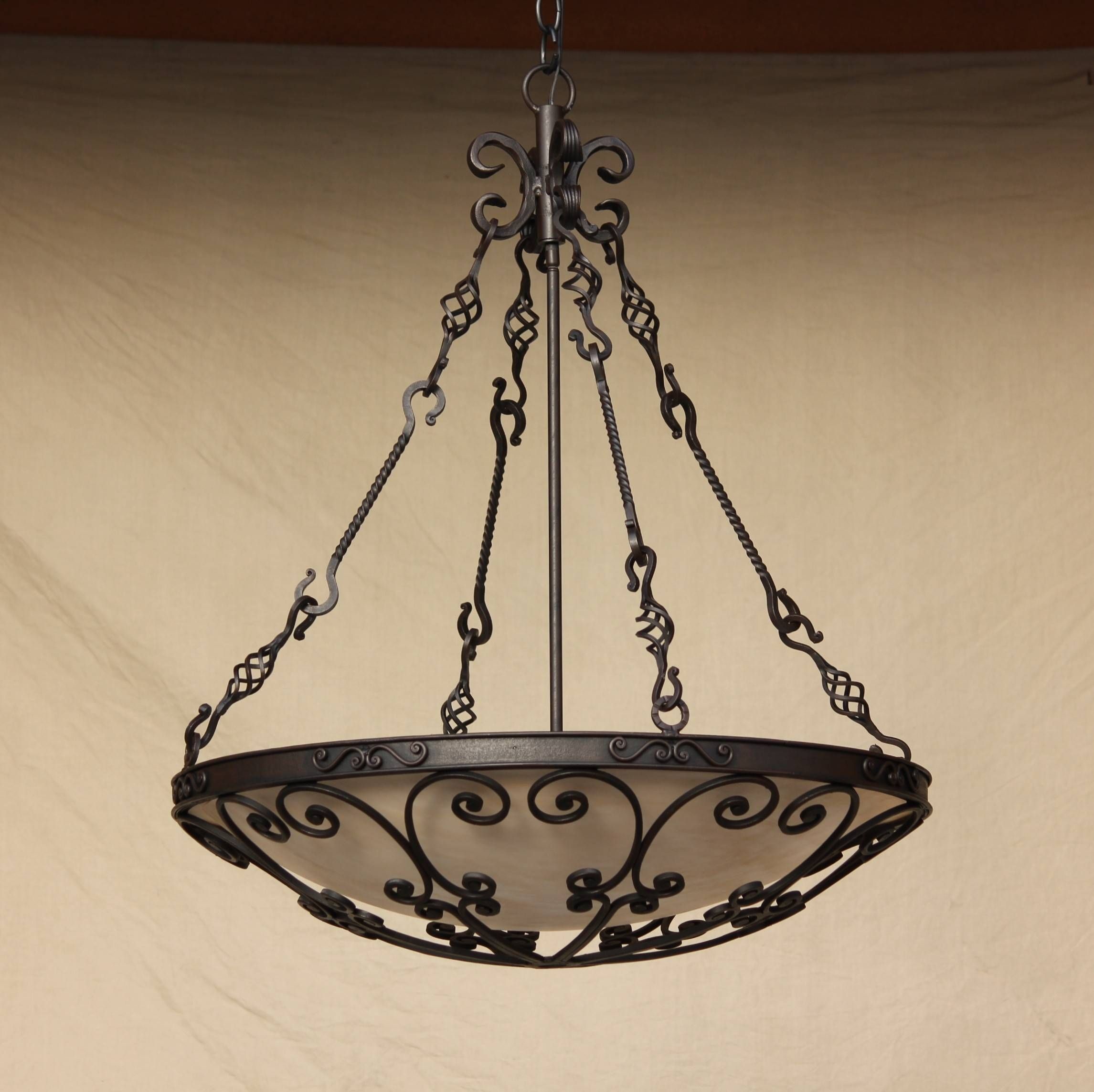 Wrought Iron Pendant Light – Baby Exit Within Wrought Iron Lights Fixtures For Kitchens (View 4 of 15)