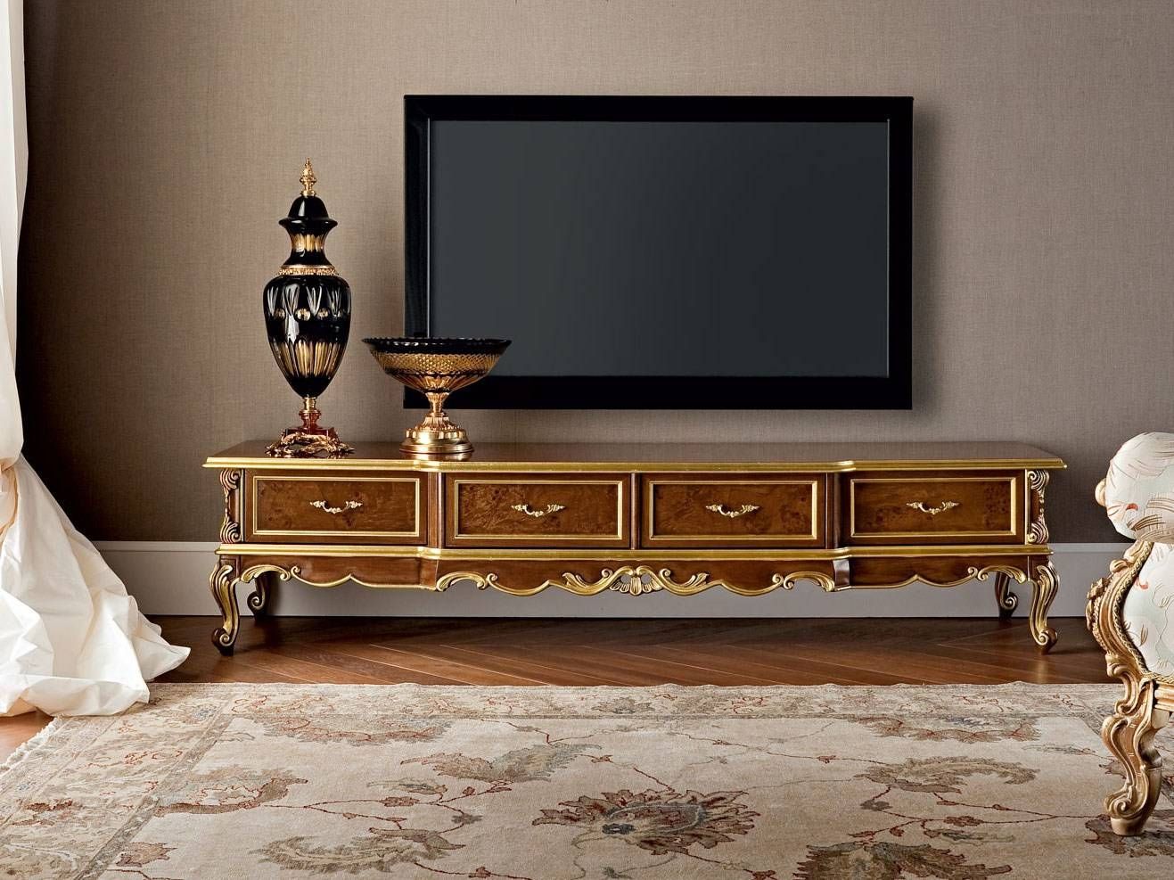 12109 | Tv Cabinetmodenese Gastone Pertaining To Classic Tv Stands (Photo 9 of 15)