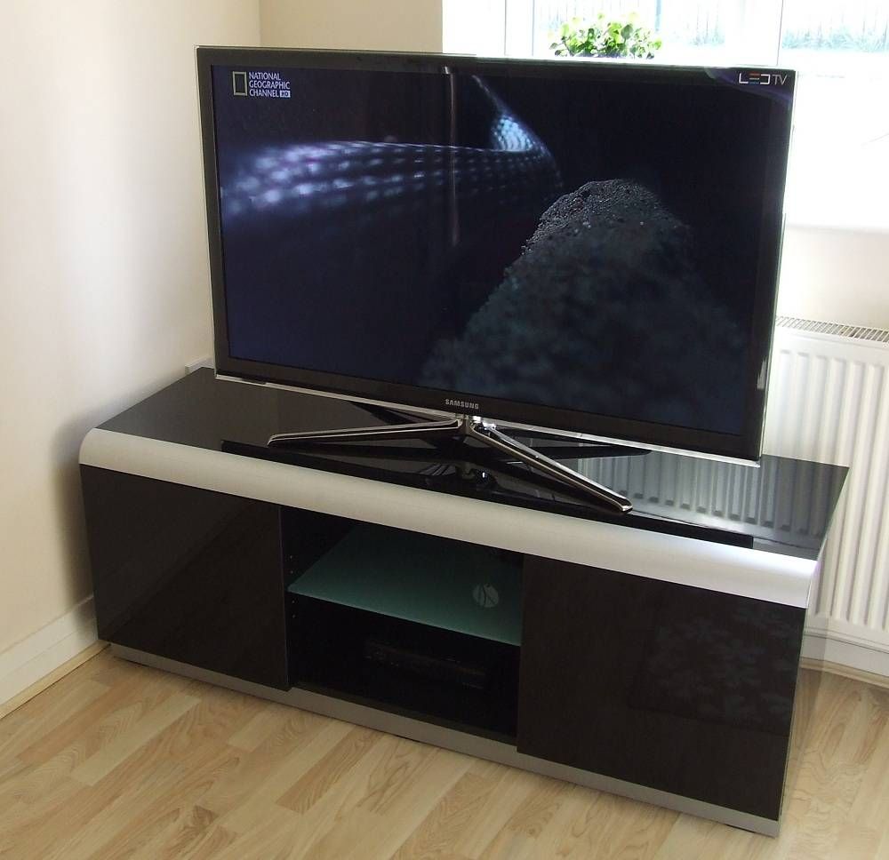 2 Black High Gloss Tv Cabinet | Tv Stands Online With Regard To Denver Tv Stands (View 3 of 15)