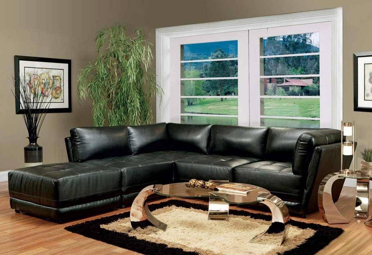 20+ Choices Of Small Black Sofas | Sofa Ideas Throughout Small Black Sofas (Photo 14 of 15)