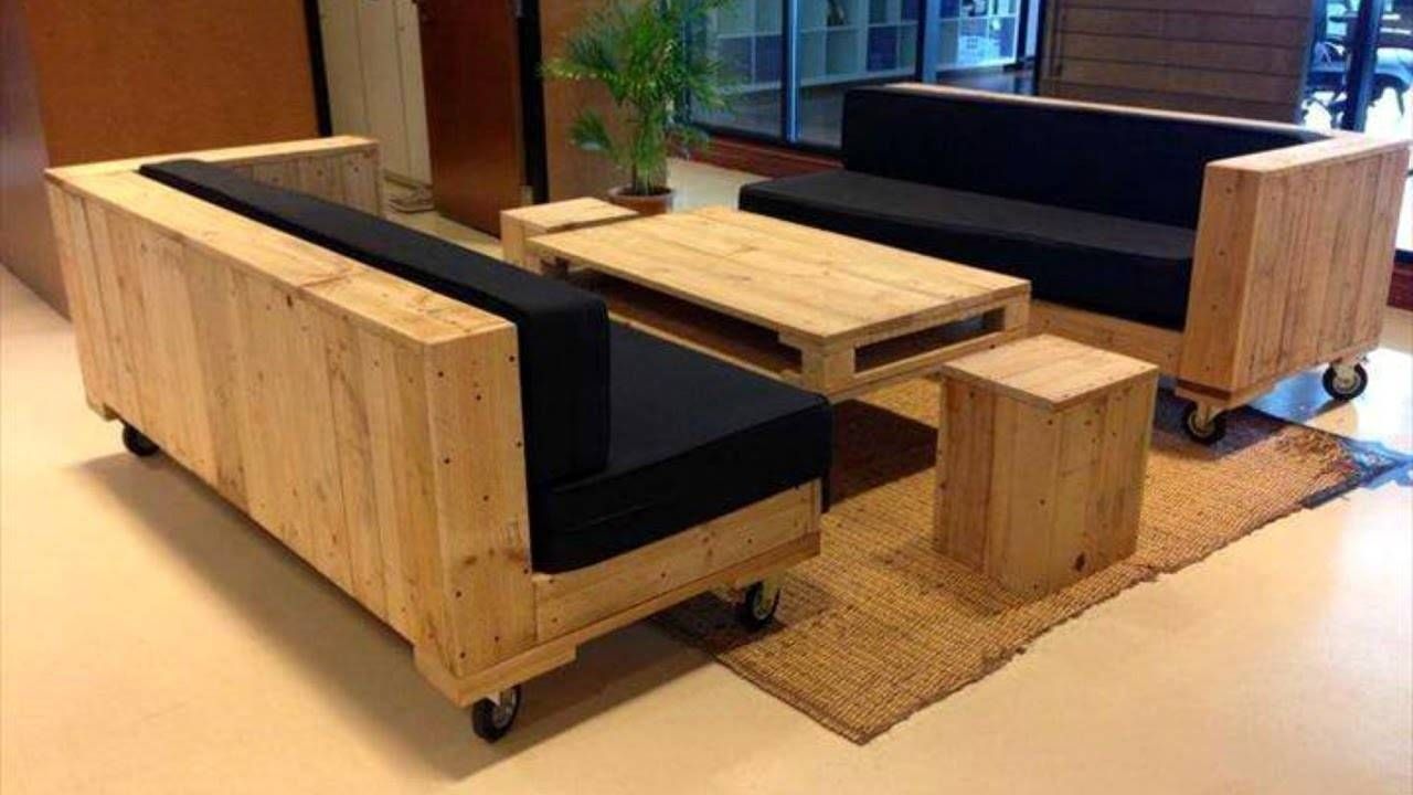 40 Creative Diy Pallet Furniture Ideas 2017 – Cheap Recycled Inside Pallet Sofas (View 9 of 15)