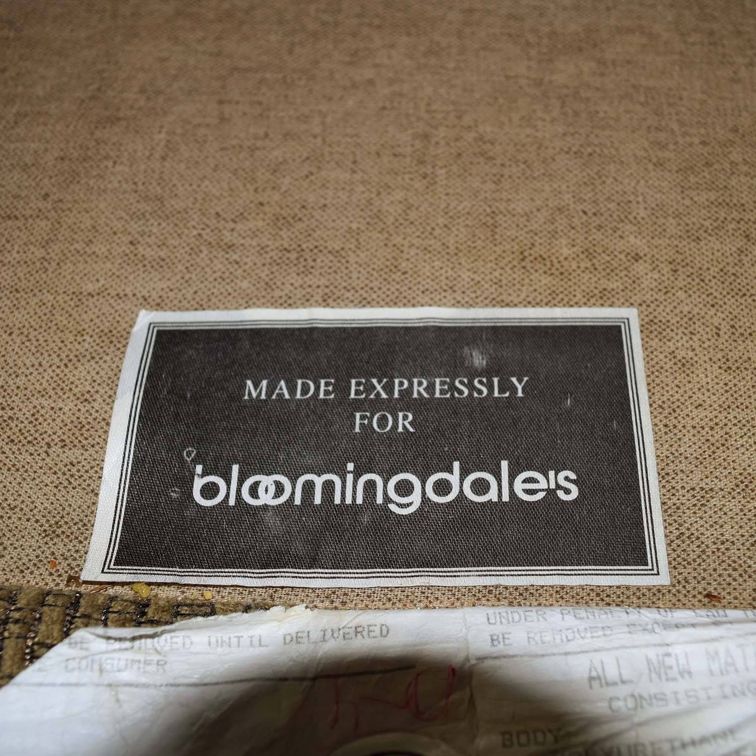 81% Off – Bloomingdale's Bloomingdale's Beige Tweed Fabric Sofa With Regard To Bloomingdales Sofas (Photo 15 of 15)