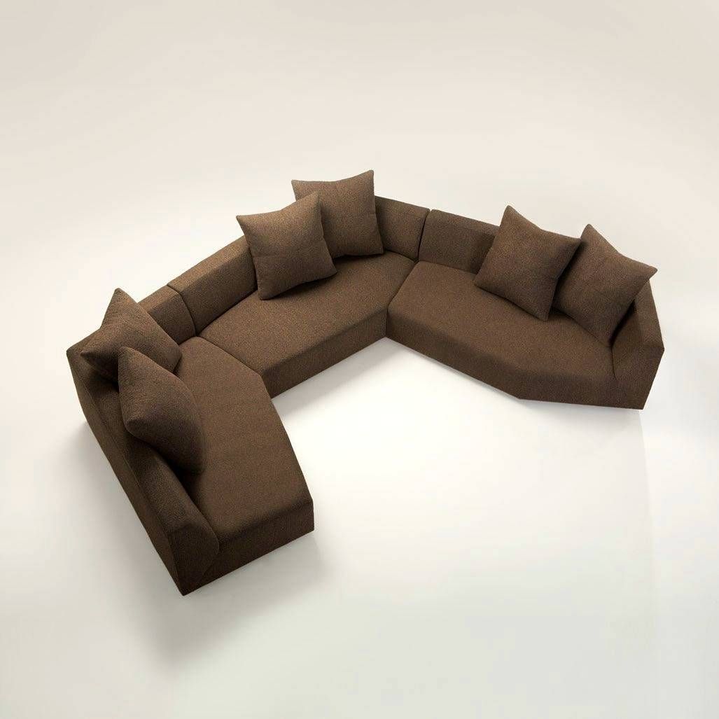 Apartments : Alluring Low Profile Sectional Sofa Has One The Best With Low Height Sofas (View 12 of 15)