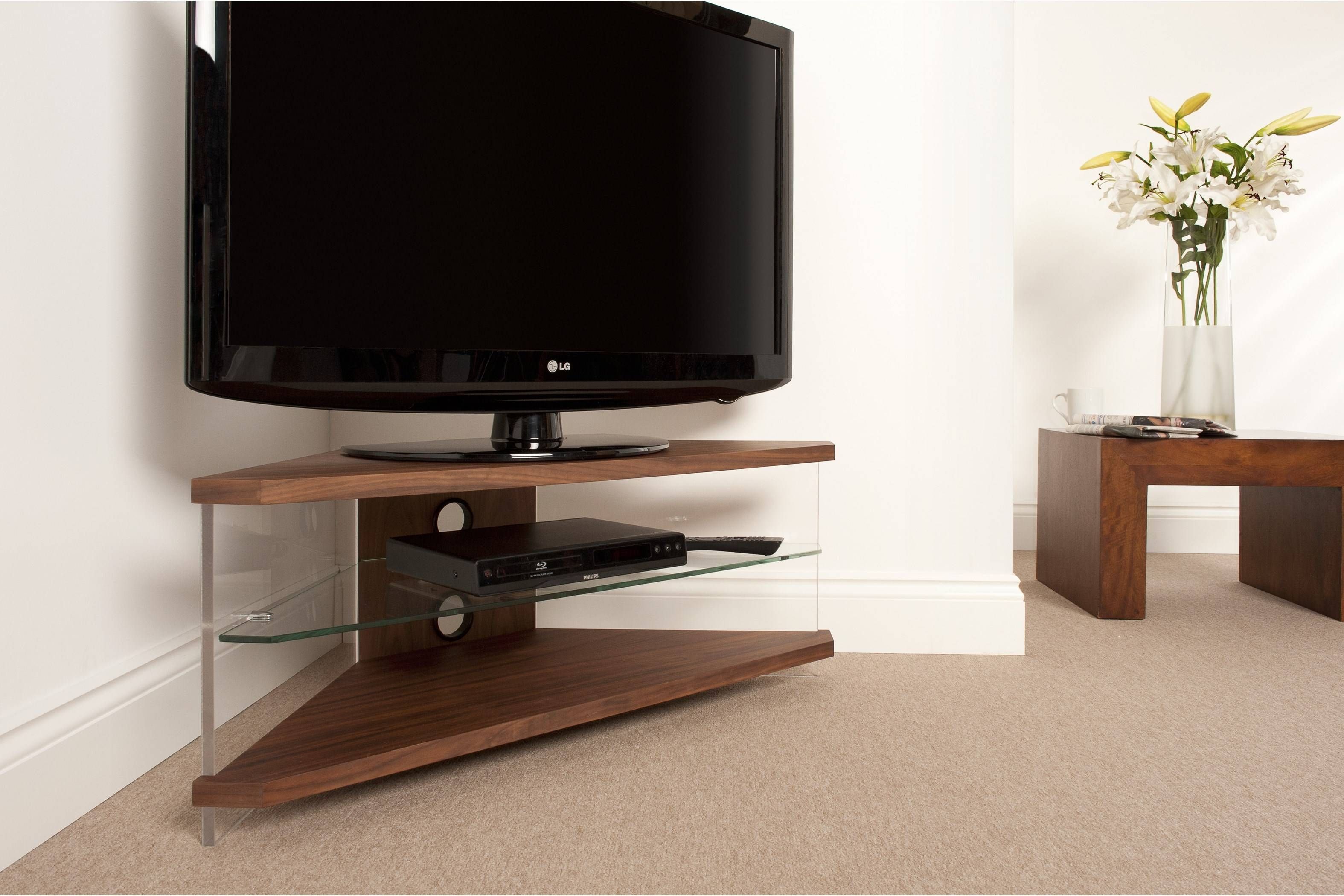Appalling Glass Furniture Tv Stand Small Room Storage On Glass For Tv Stands For Small Rooms (Photo 11 of 15)