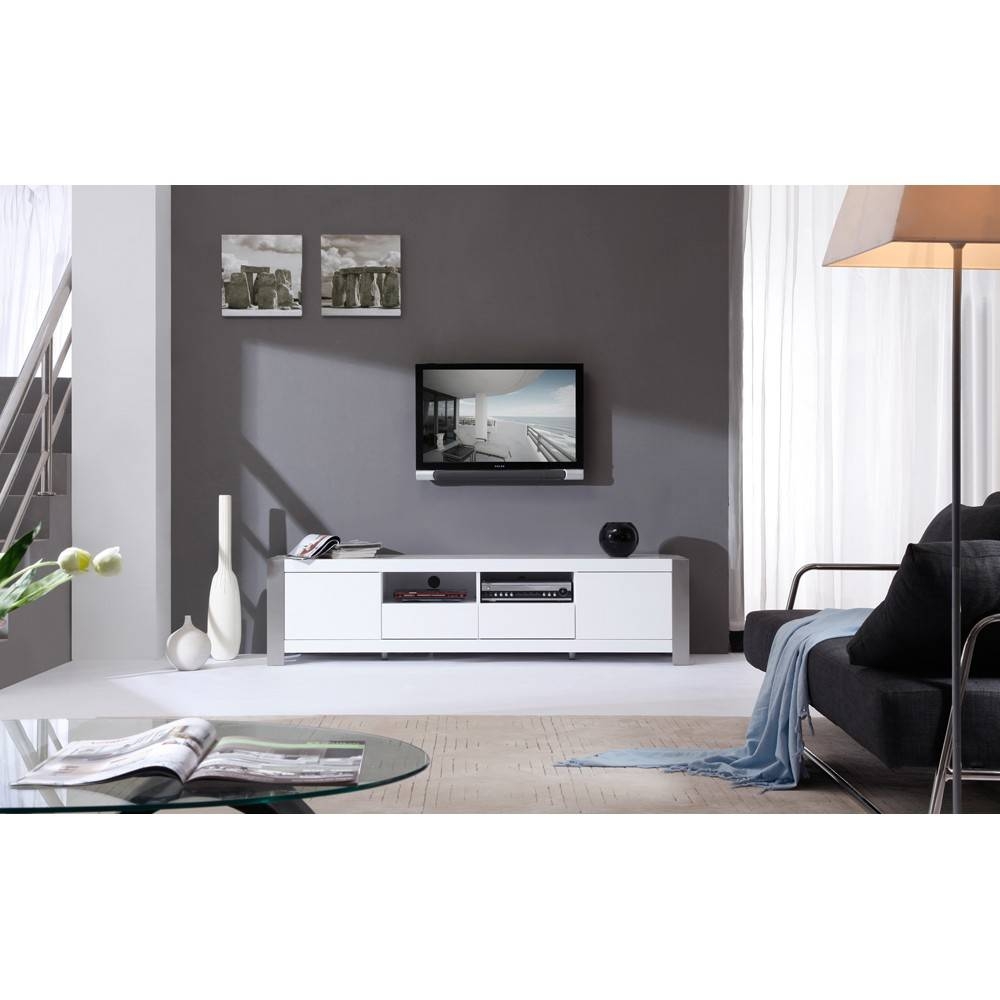 B Modern Composer Tv Stand | White High Gloss, B Modern – Modern Inside High Gloss White Tv Stands (Photo 1 of 15)