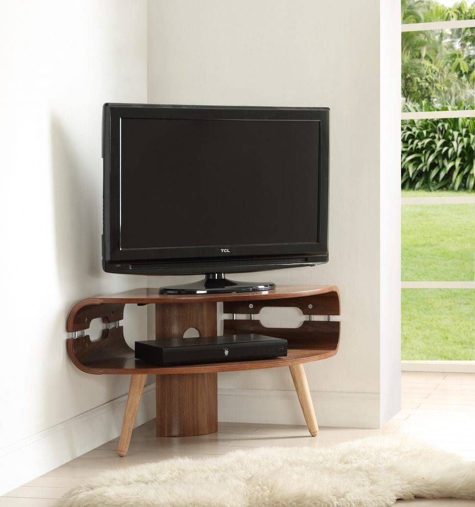 Bedrooms : Corner Tv Unit Led Tv Stand Corner Tv Table Dark Wood In Led Tv Cabinets (View 11 of 15)