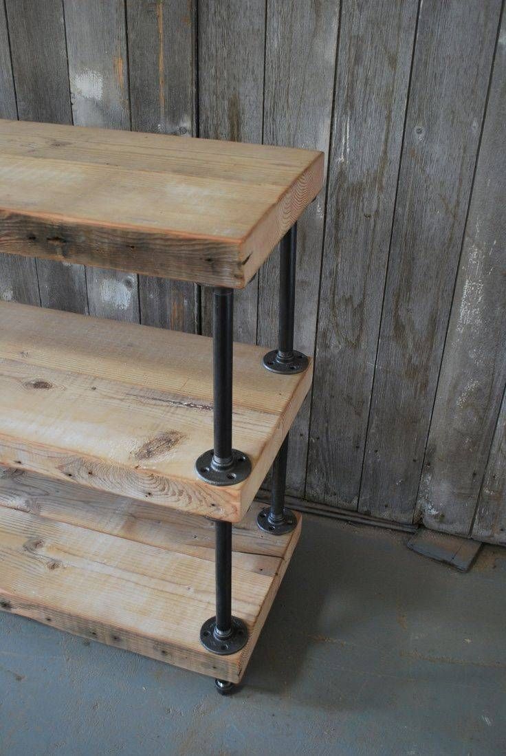 Best 25+ Industrial Tv Stand Ideas On Pinterest | Tv Table Stand Pertaining To Wood And Metal Tv Stands (Photo 12 of 15)