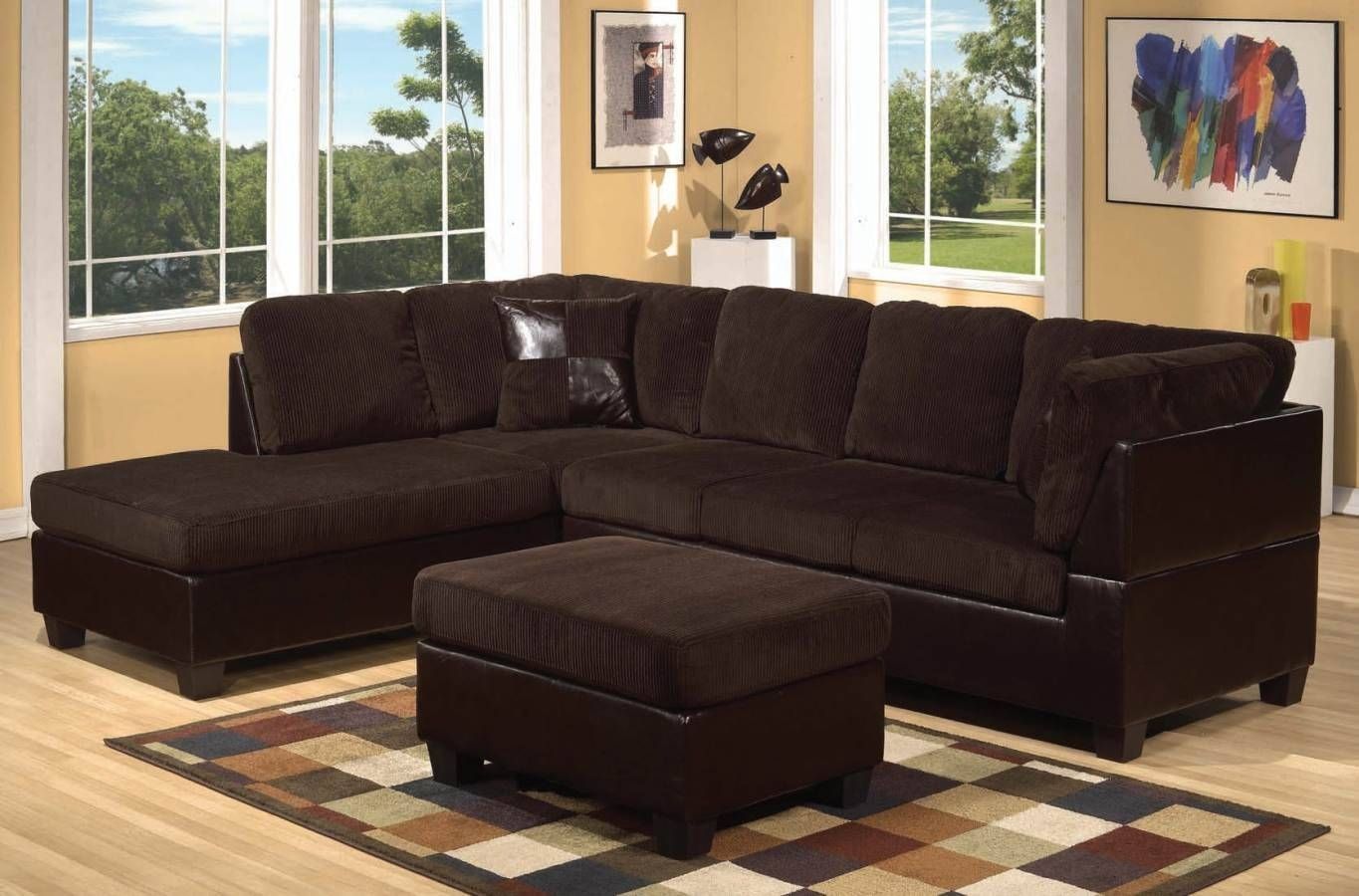 Brown Corduroy Couch : New Lighting – Trend Corduroy Couch Style Throughout Brown Corduroy Sofas (View 3 of 15)