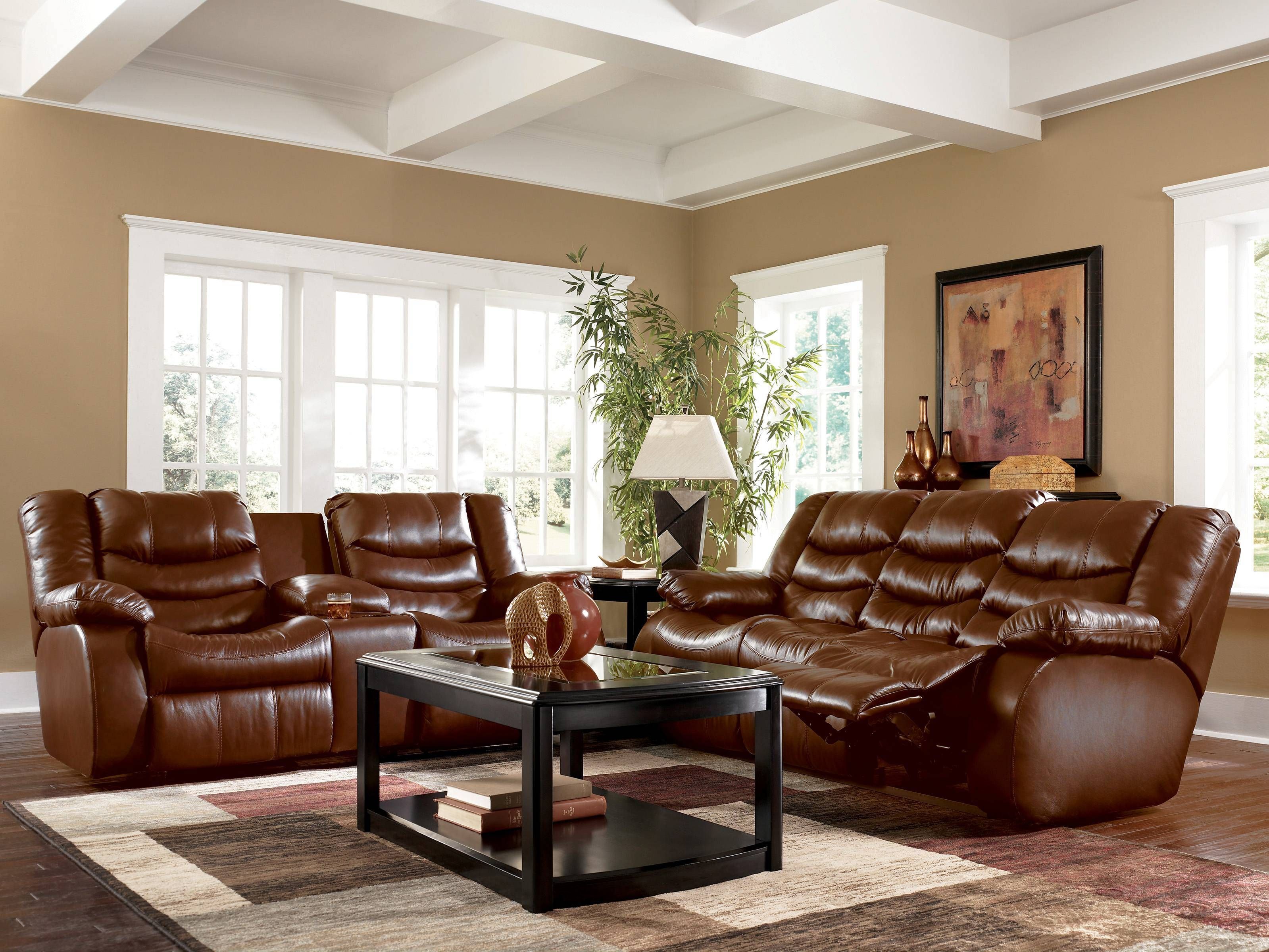 Brown Leather Couch Decor #788 Throughout Brown Sofa Decors (View 15 of 15)