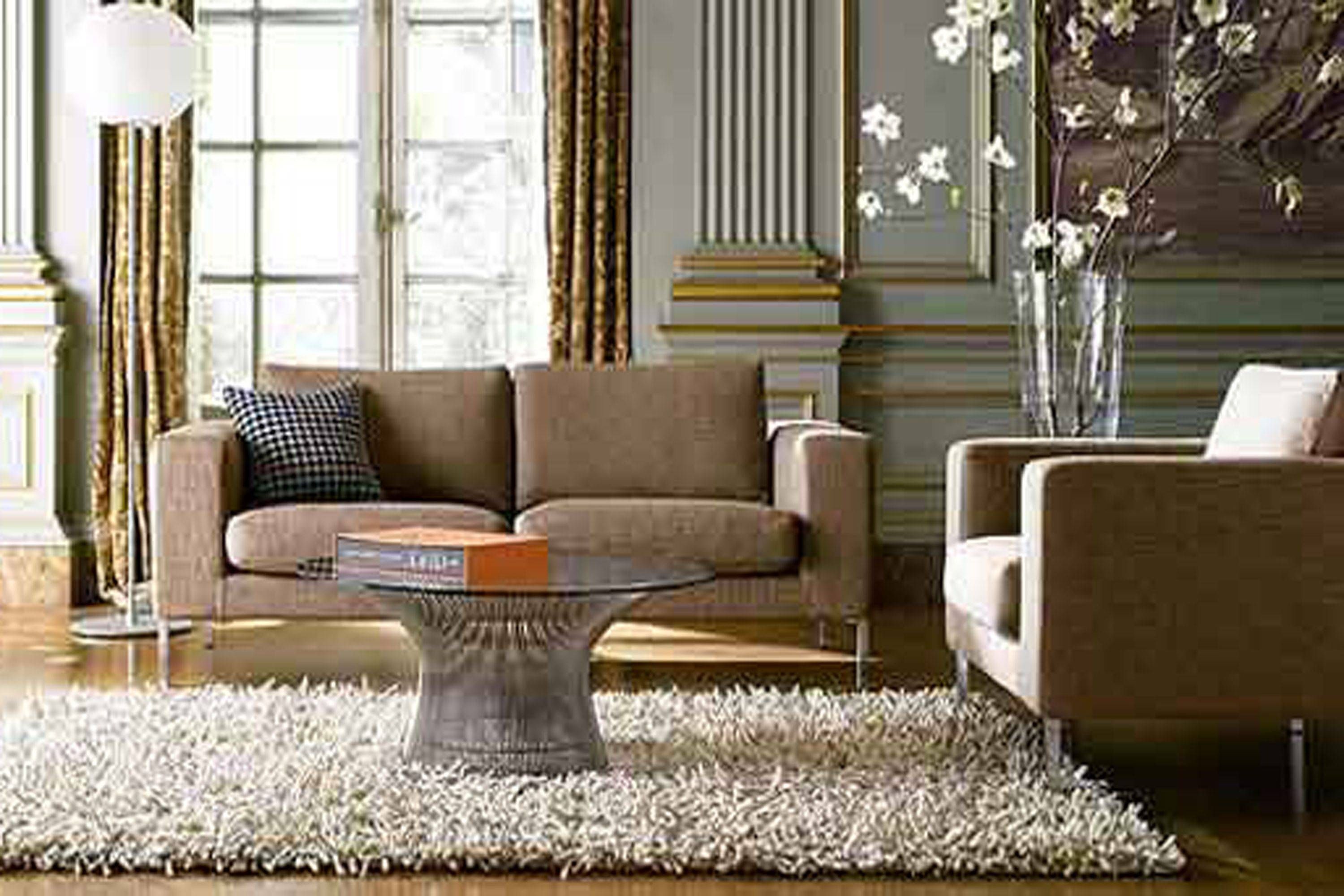 Brown Sofa Sets Look Nice In Living Room With White Flower Decor Within Brown Sofa Decors (View 9 of 15)
