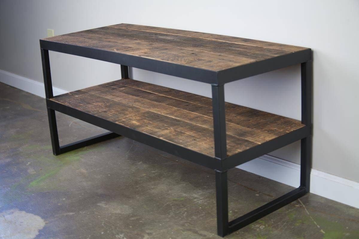 Buy A Hand Made Industrial Tv Stand (View 15 of 15)
