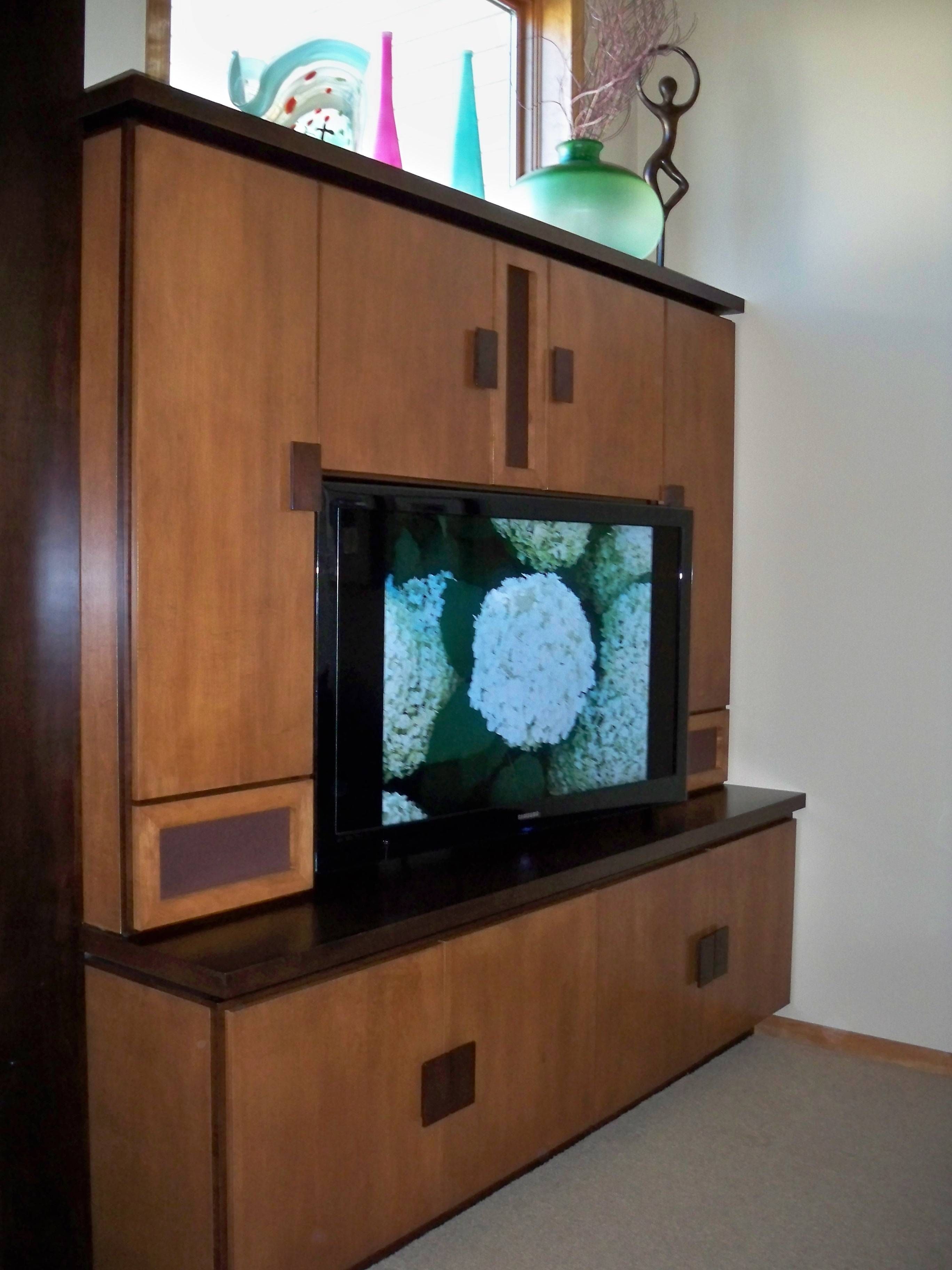 Cabinet : Bright Tv Component Shelves Canada Best Floating Tv With Regard To Unusual Tv Cabinets (Photo 6 of 15)