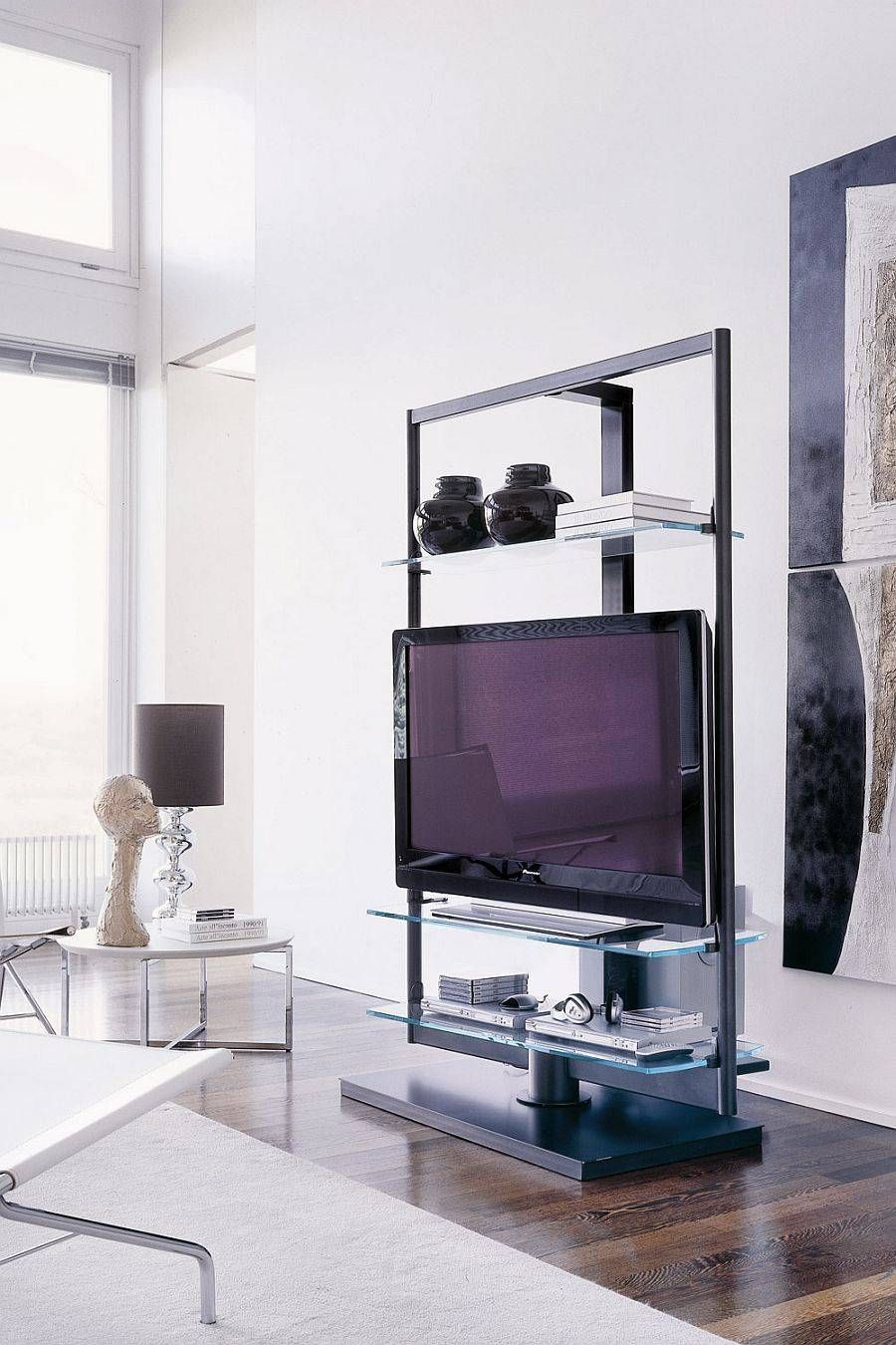 Captivating Tv Stand Small Space 47 On Small Home Remodel Ideas With Tv Stands For Small Rooms (Photo 4 of 15)