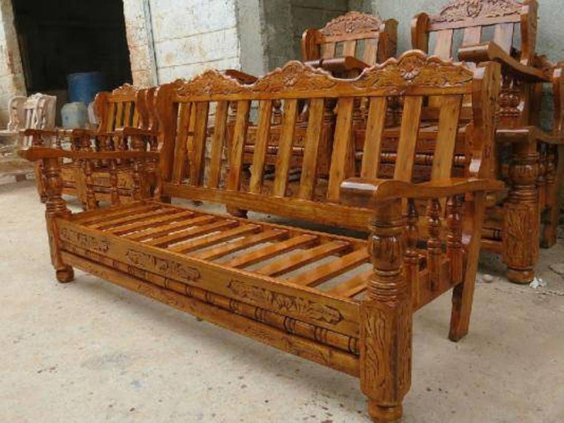 Carved Wood Sofa 66 With Carved Wood Sofa | Jinanhongyu Regarding Carved Wood Sofas (Photo 3 of 15)