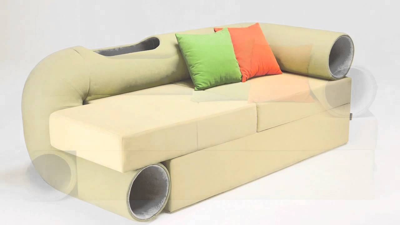 Cat Tunnel Couch – Youtube Inside Cat Tunnel Couches (Photo 1 of 15)