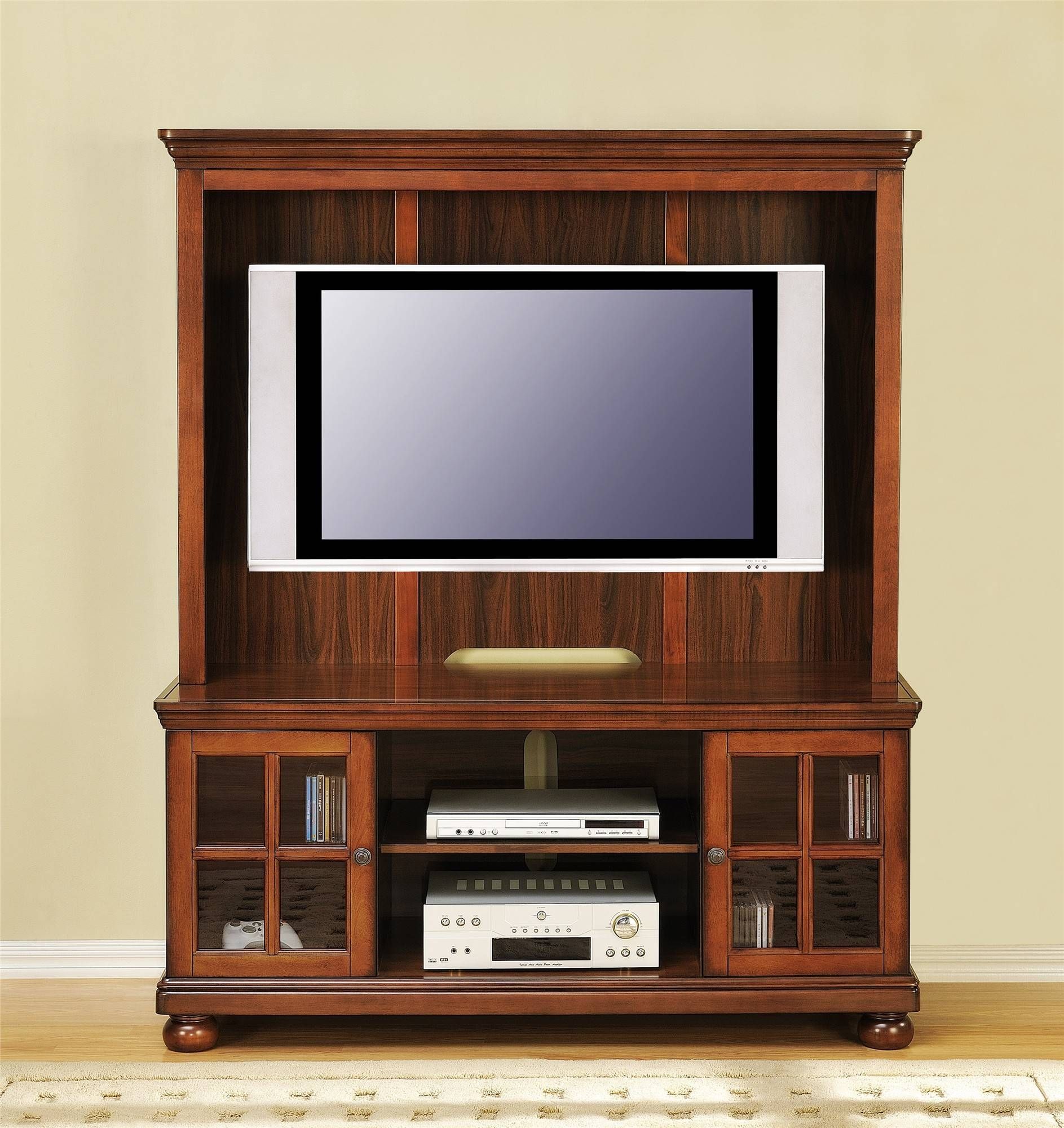 Cool Wood Tv Stand With Glass Doors Of Cool Tv Stand Designs Within Wood Tv Stand With Glass (View 10 of 15)