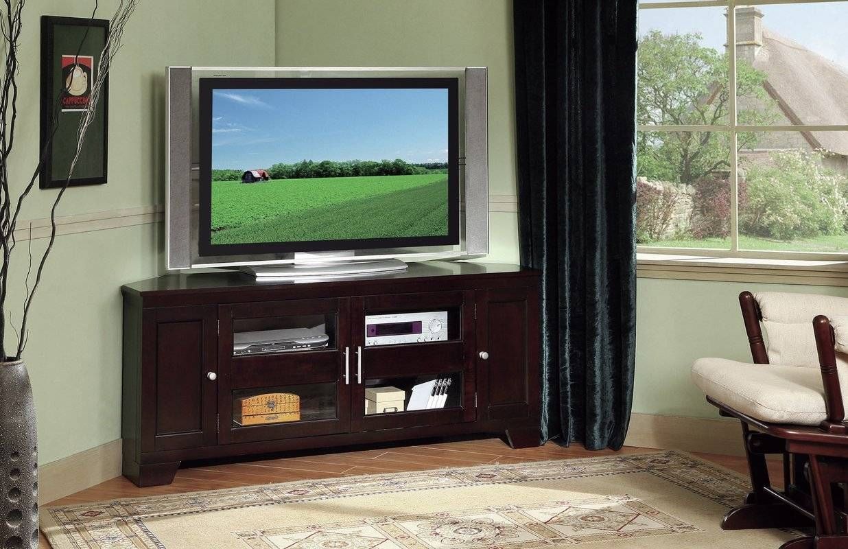 Corner Tv Stands You'll Love Intended For Tv Stands For Corner (View 5 of 15)