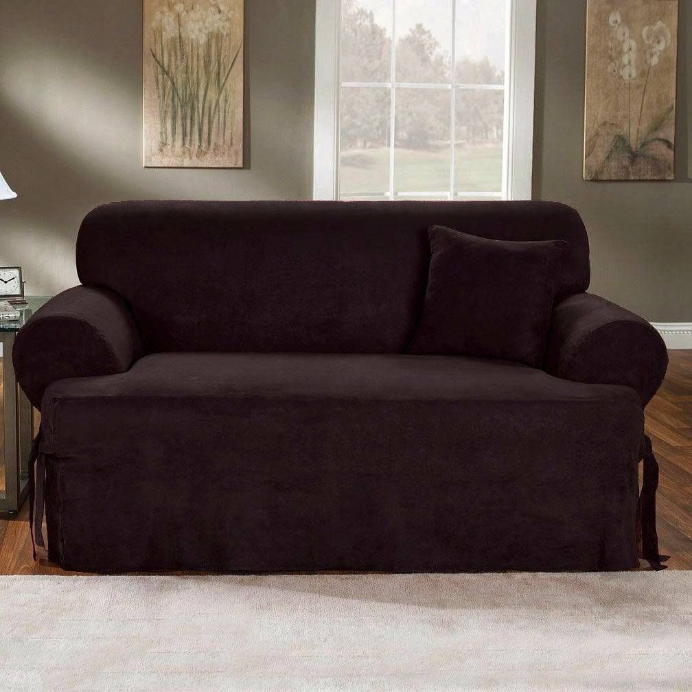 Couch Covers: Black Couch Covers Intended For Black Sofa Slipcovers (Photo 2 of 15)