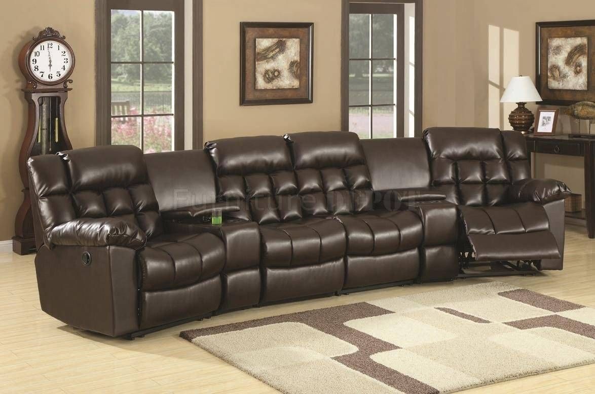 Curved Sectional Recliner Sofas – Tourdecarroll Inside Curved Sectional Sofas With Recliner (View 5 of 15)